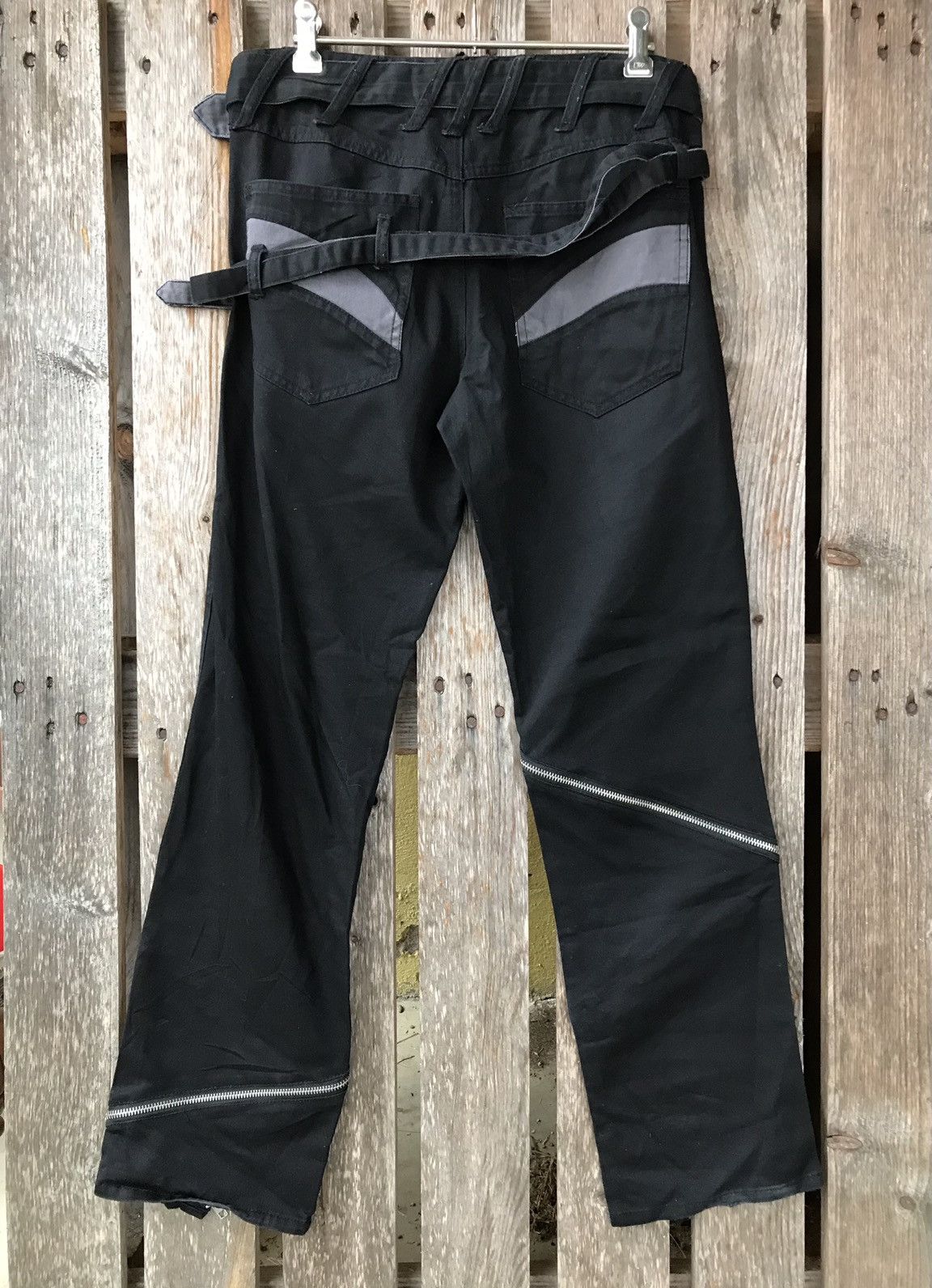 Japanese Brand × Seditionaries Royal Camp Bondage Parachute Punk Zipper Pant Size US 30 / EU 46 - 2 Thumbnail