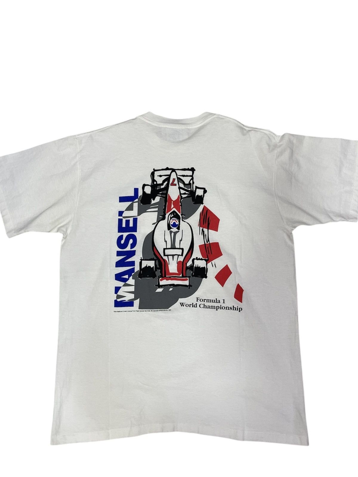 Vintage Nigel mansell Size US XL / EU 56 / 4 - 5 Thumbnail