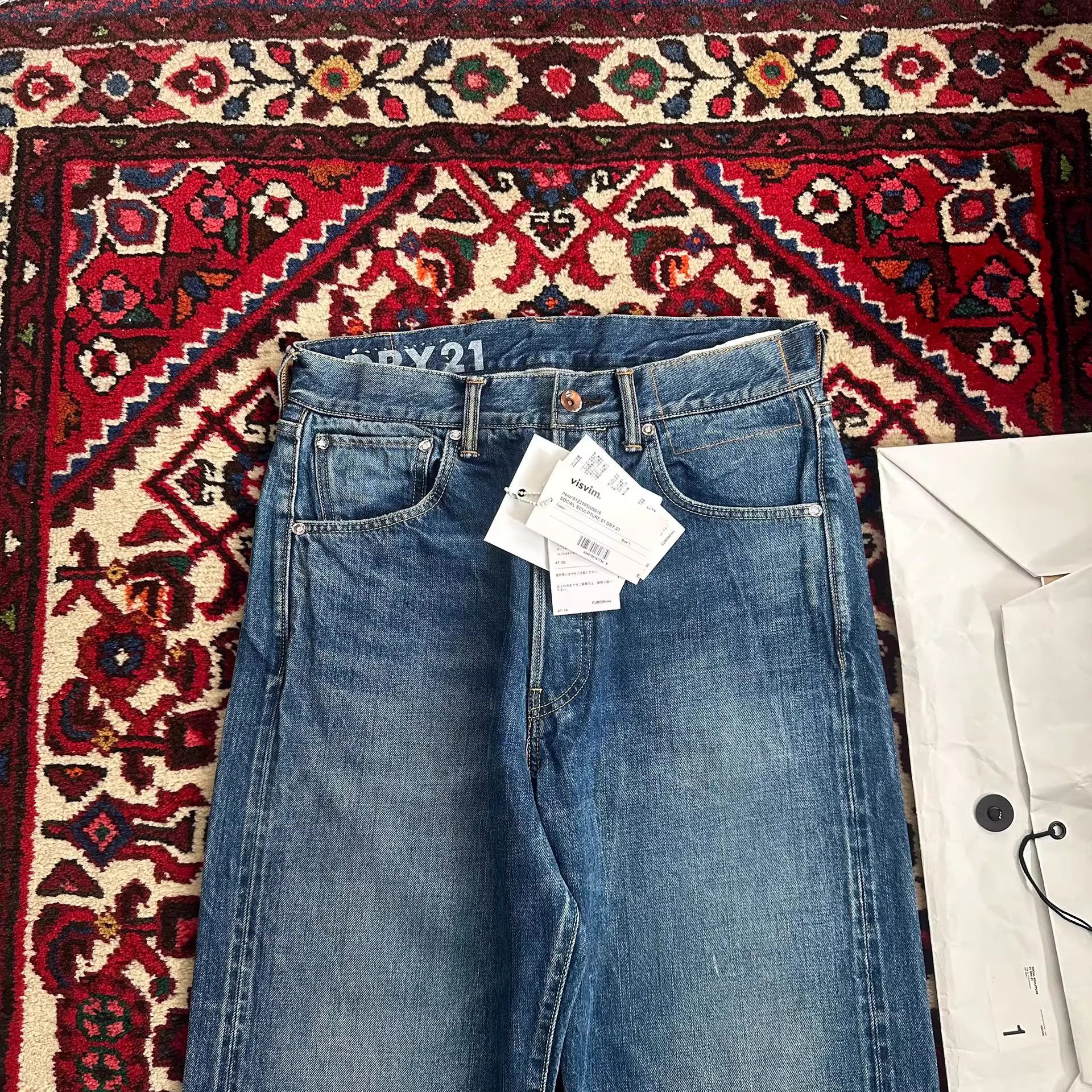 Visvim VISVIM 23ss 01 DRY-21 Wide Jeans Size US 26 / EU 42 - 5 Thumbnail