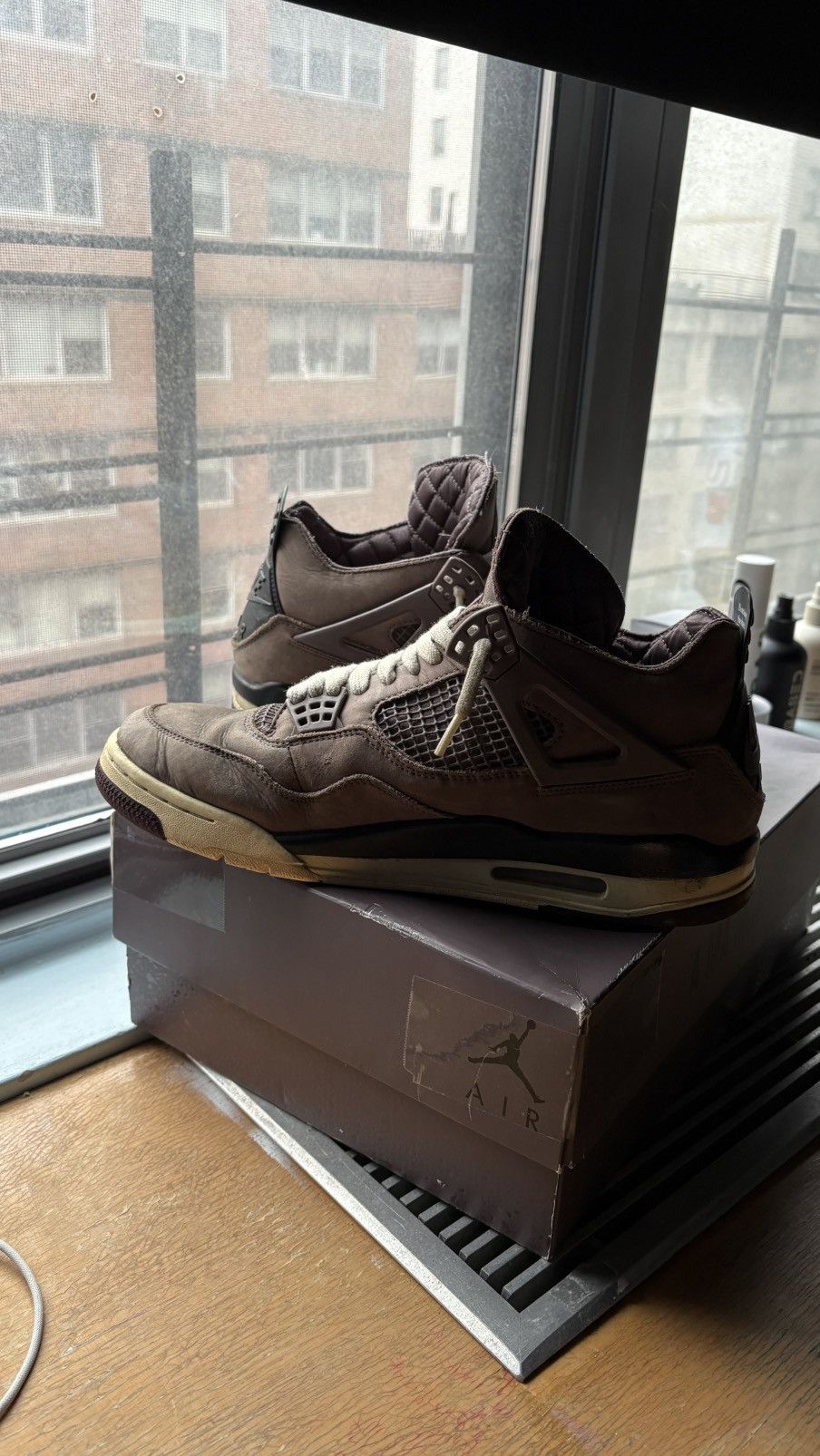 A Ma Maniere × Jordan Brand Jordan 4 A Ma Maniere Violet Ore Size US 11 / EU 44 - 12 Thumbnail