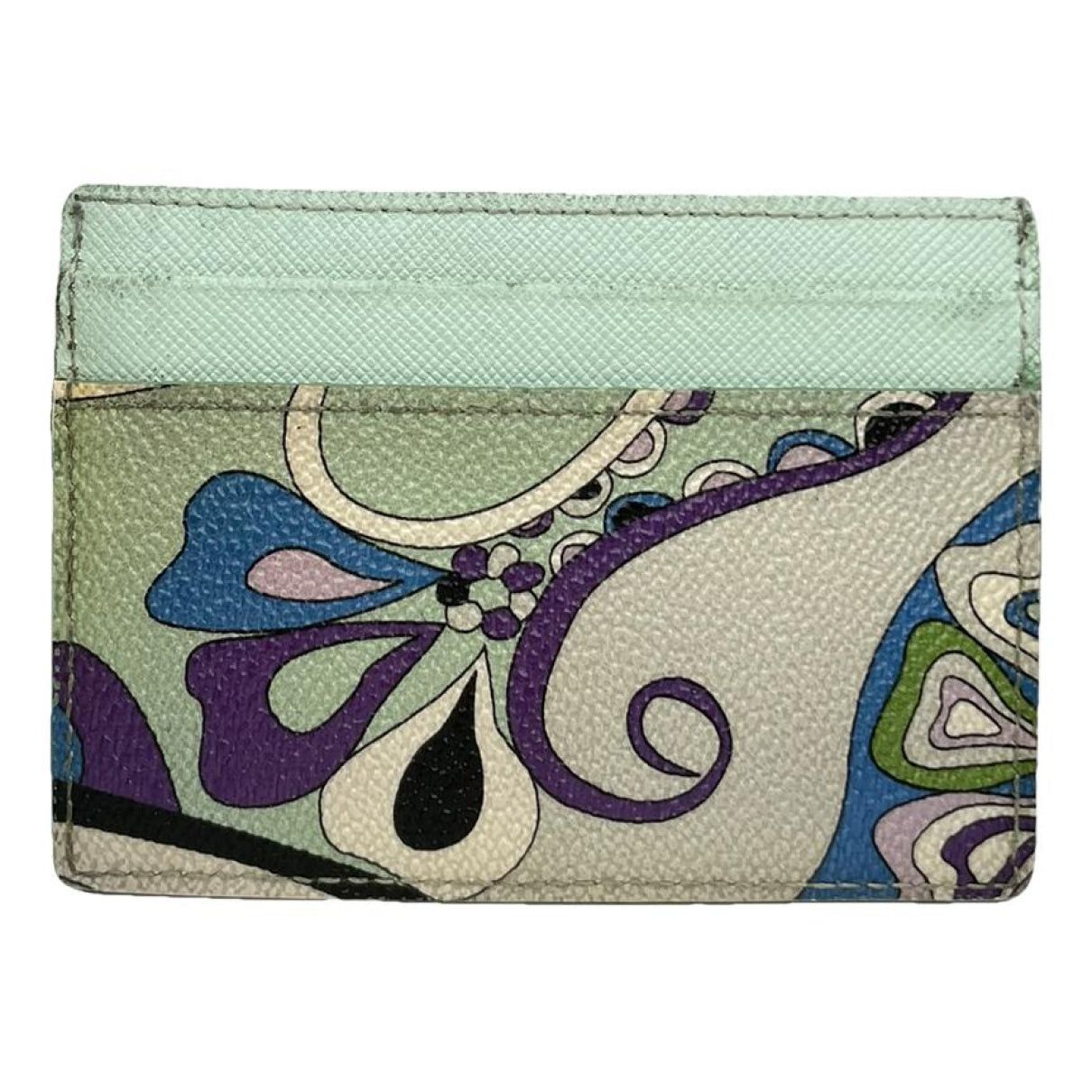 Emilio Pucci Multicolour Leather Purse Size ONE SIZE - 1 Thumbnail