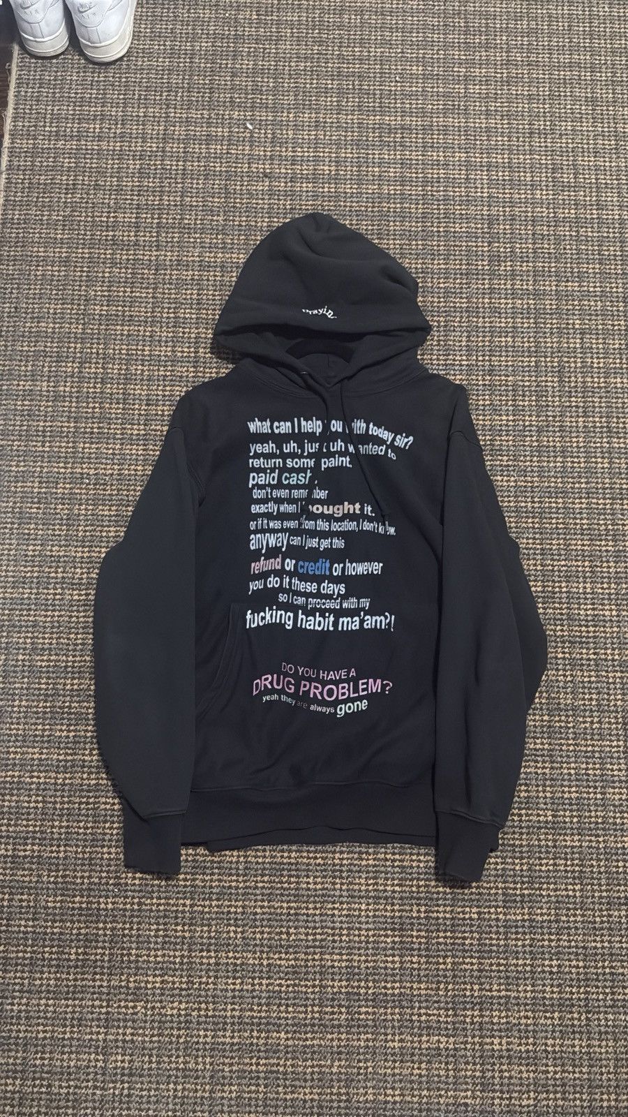 Praying Praying “Drug Problem” Hoodie Size US M / EU 48-50 / 2 - 1 Thumbnail