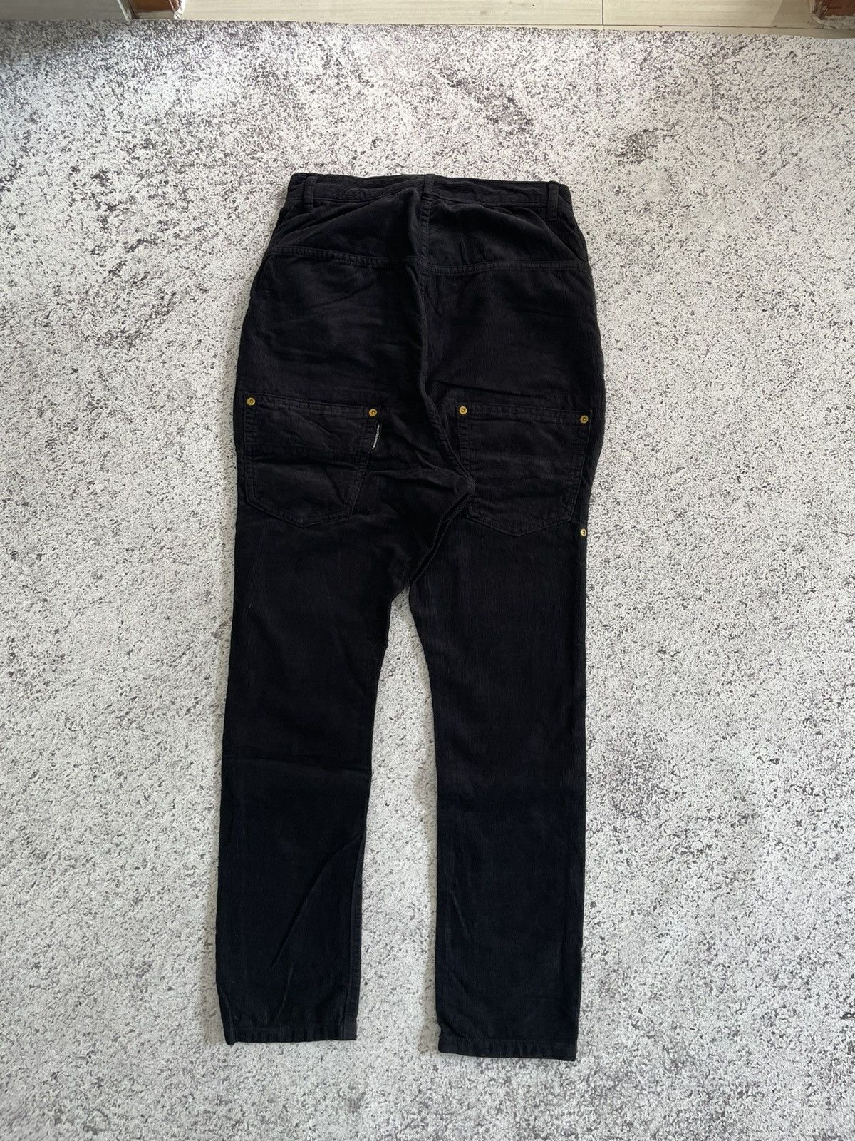 Issey Miyake NWT Mercibeaucop Issey Miyake Drop Crotch Corduroy Pants Size US 28 / EU 44 - 3 Thumbnail