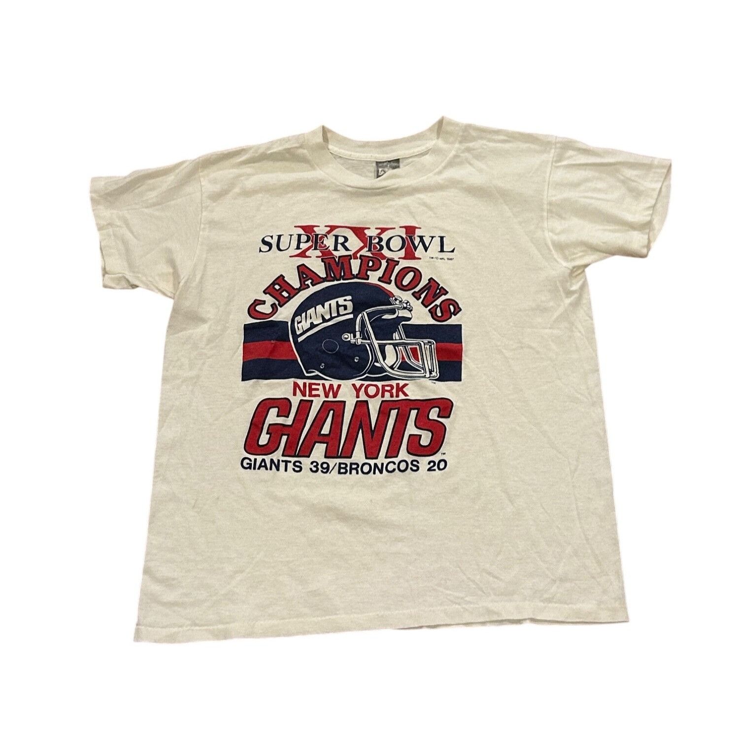 Other Vintage New York Giants Super Bowl XXI NFL Champions 1987 T- Size US L / EU 52-54 / 3 - 1 Thumbnail