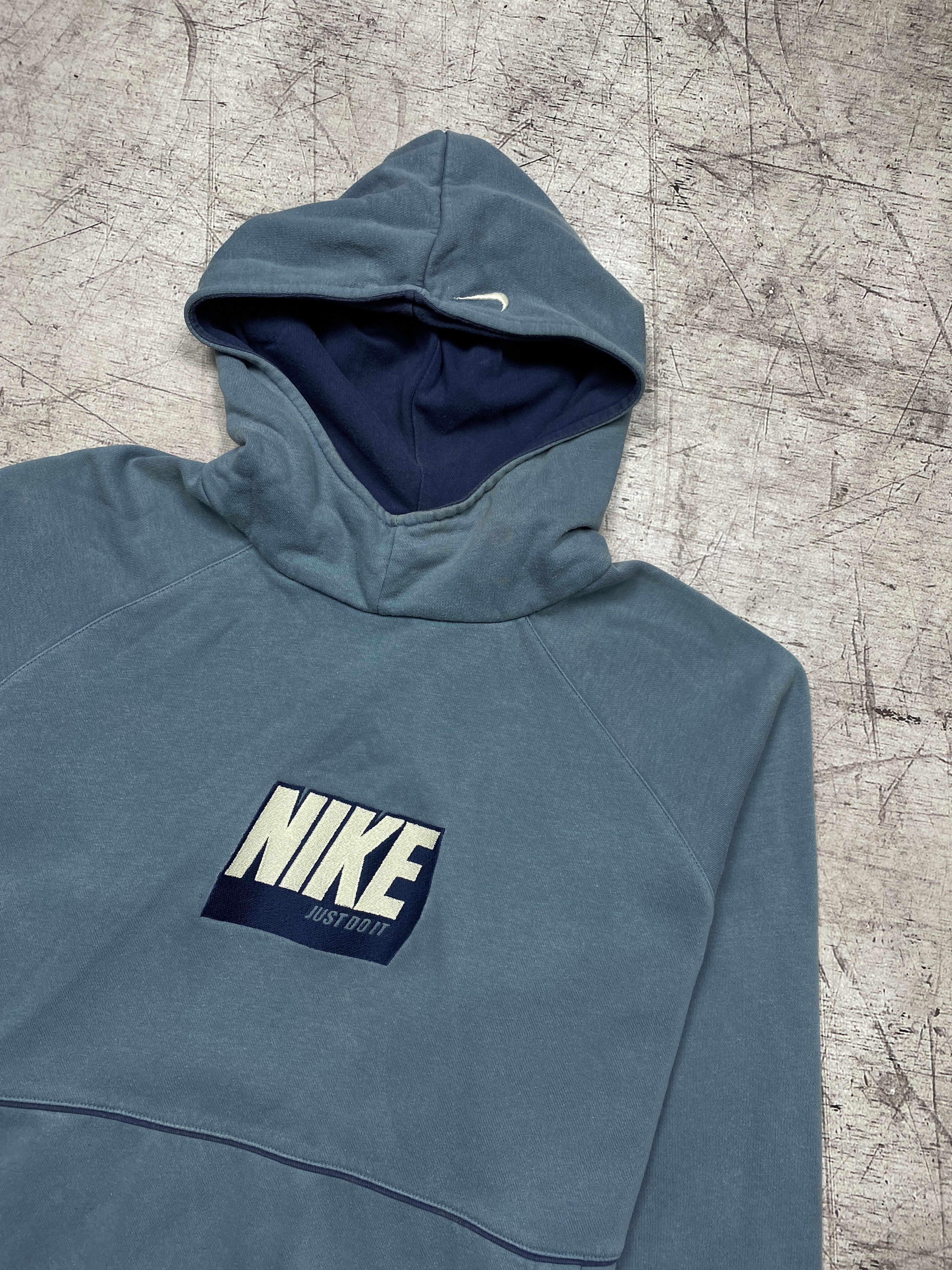 Nike × Vintage Nike Vintage embroidered logo Hoodie Y2K Size US XS / EU 42 / 0 - 2 Thumbnail