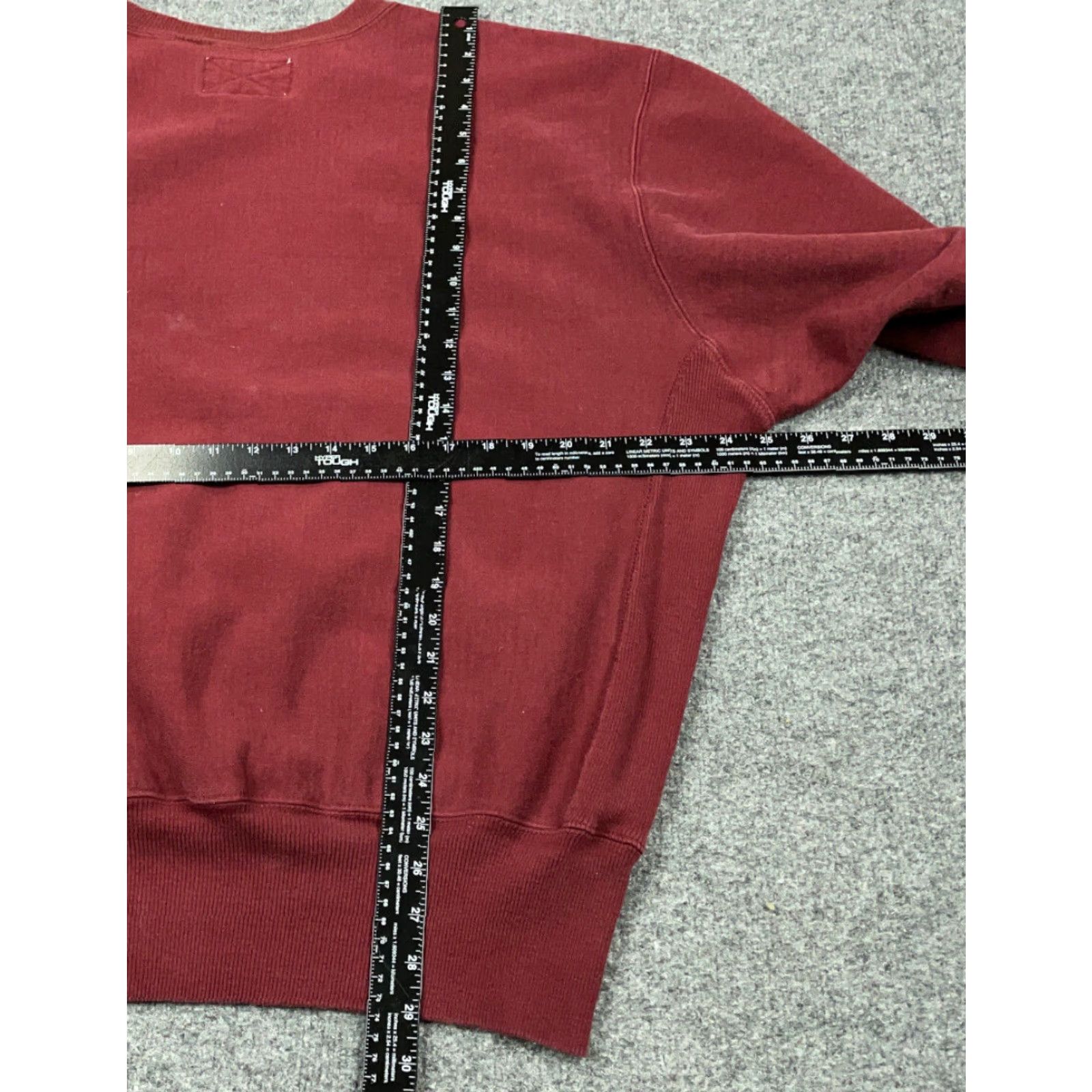 Vintage VINTAGE Steve & Barry's Red Varsity Sweatshirt Size US XL / EU 56 / 4 - 4 Thumbnail