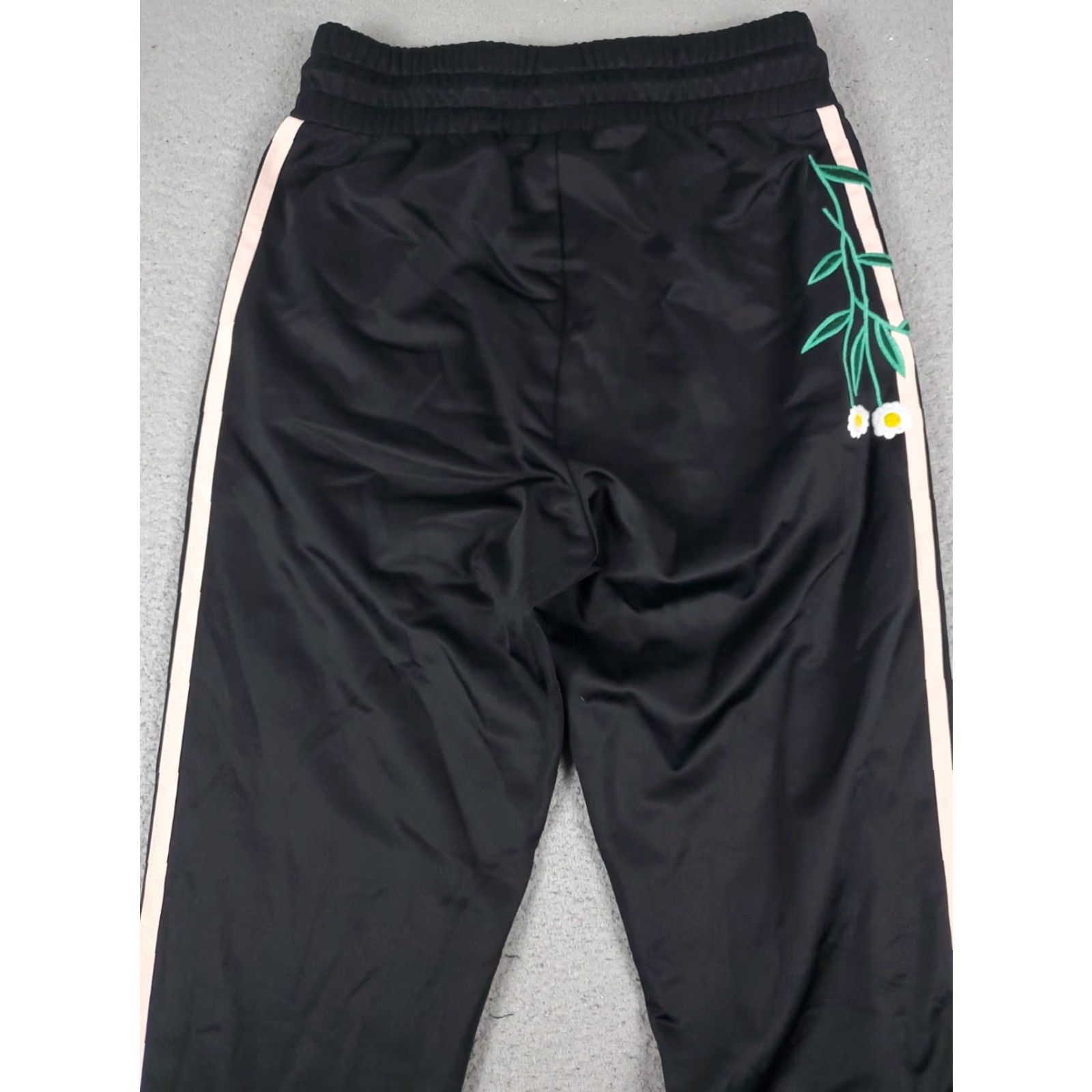 Adidas ADIDAS Womens XS Black Track Joggers Sweatpants Activewear Athleisure Size 26" / US 2 / IT 38 - 6 Thumbnail