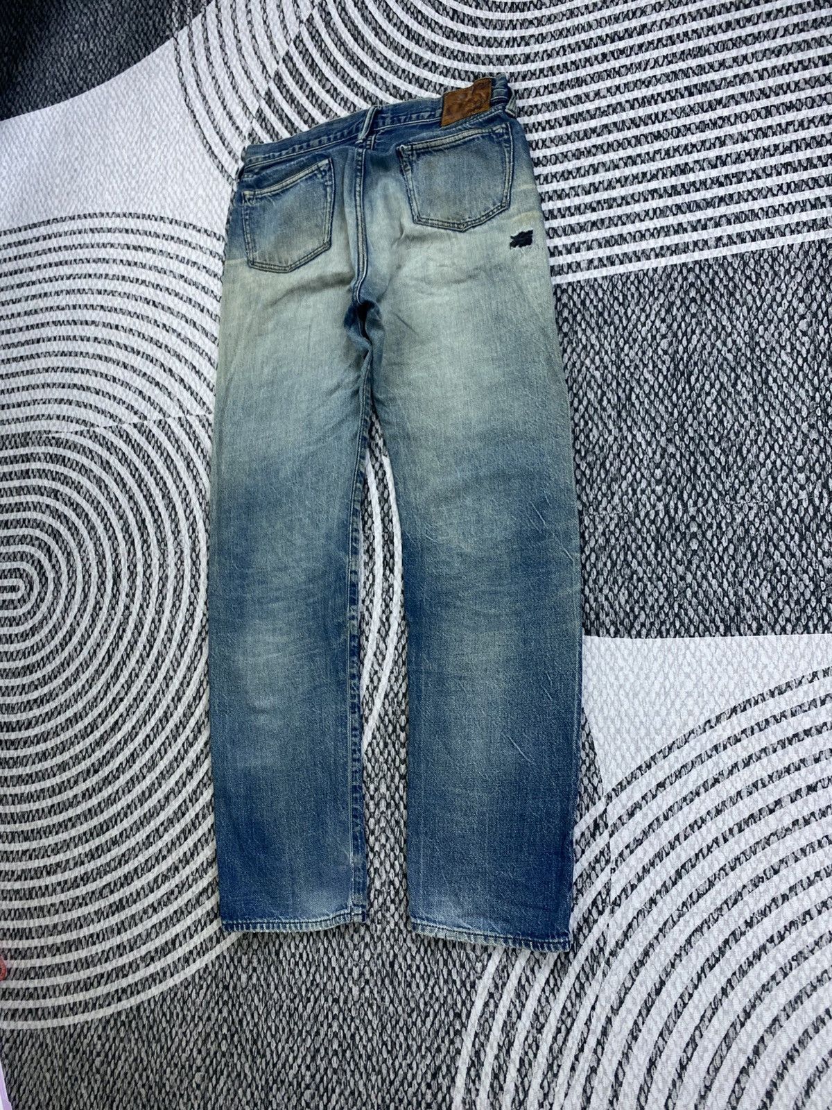 45rpm Vintage 45rpm Japan Distressed Denim Pants Size US 30 / EU 46 - 6 Thumbnail