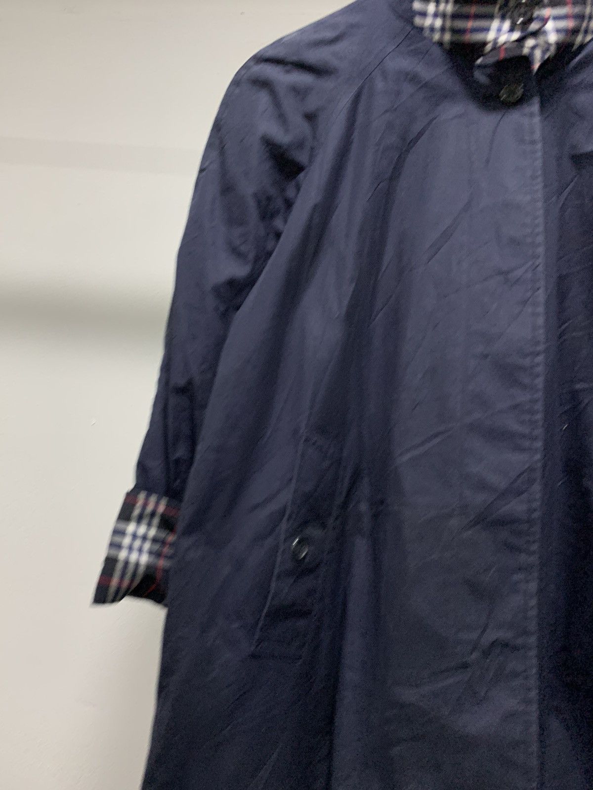Burberry × Designer × Vintage Vintage Burberry Novacheck Coat Size M / US 6-8 / IT 42-44 - 4 Thumbnail