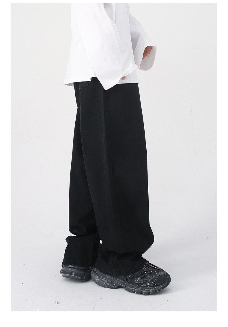 Japanese Brand × Jean Japanese retro washed loose straight jeans Size US 32 / EU 48 - 5 Thumbnail