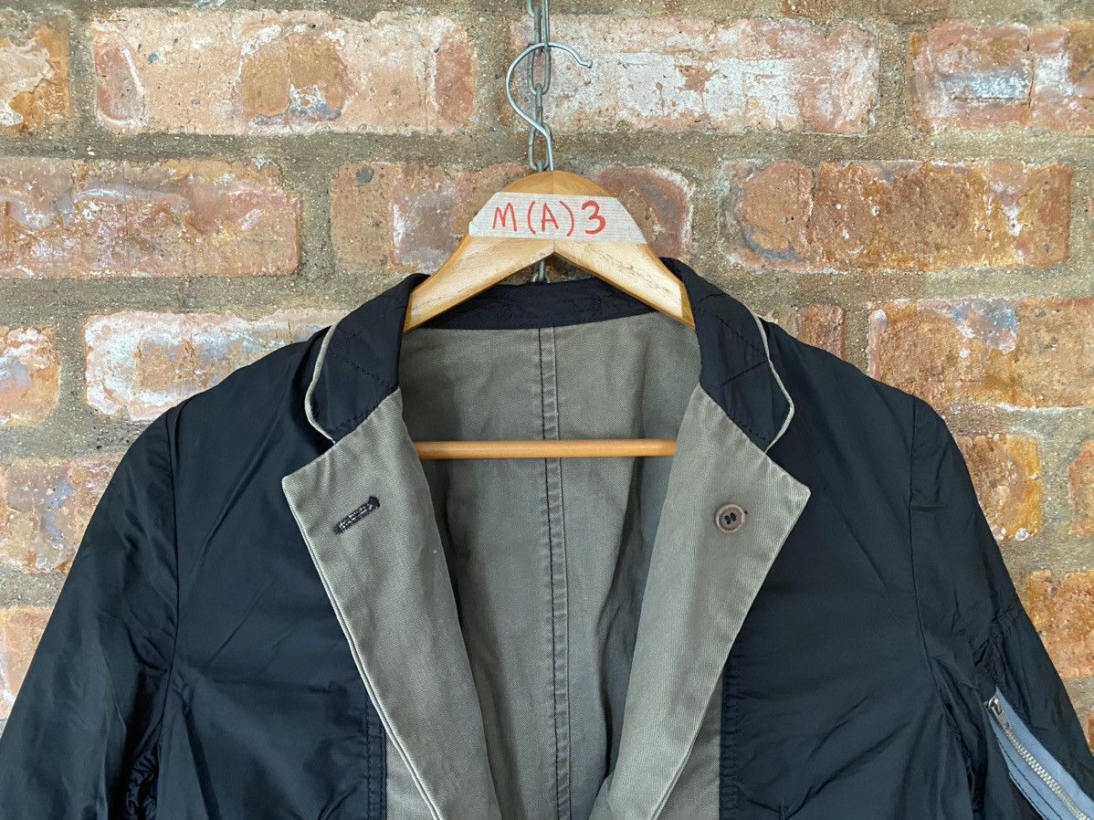 Comme des Garcons Homme 2009 Reversible Hybrid Large Flap modular pocket bomber Size US S / EU 44-46 / 1 - 3 Thumbnail