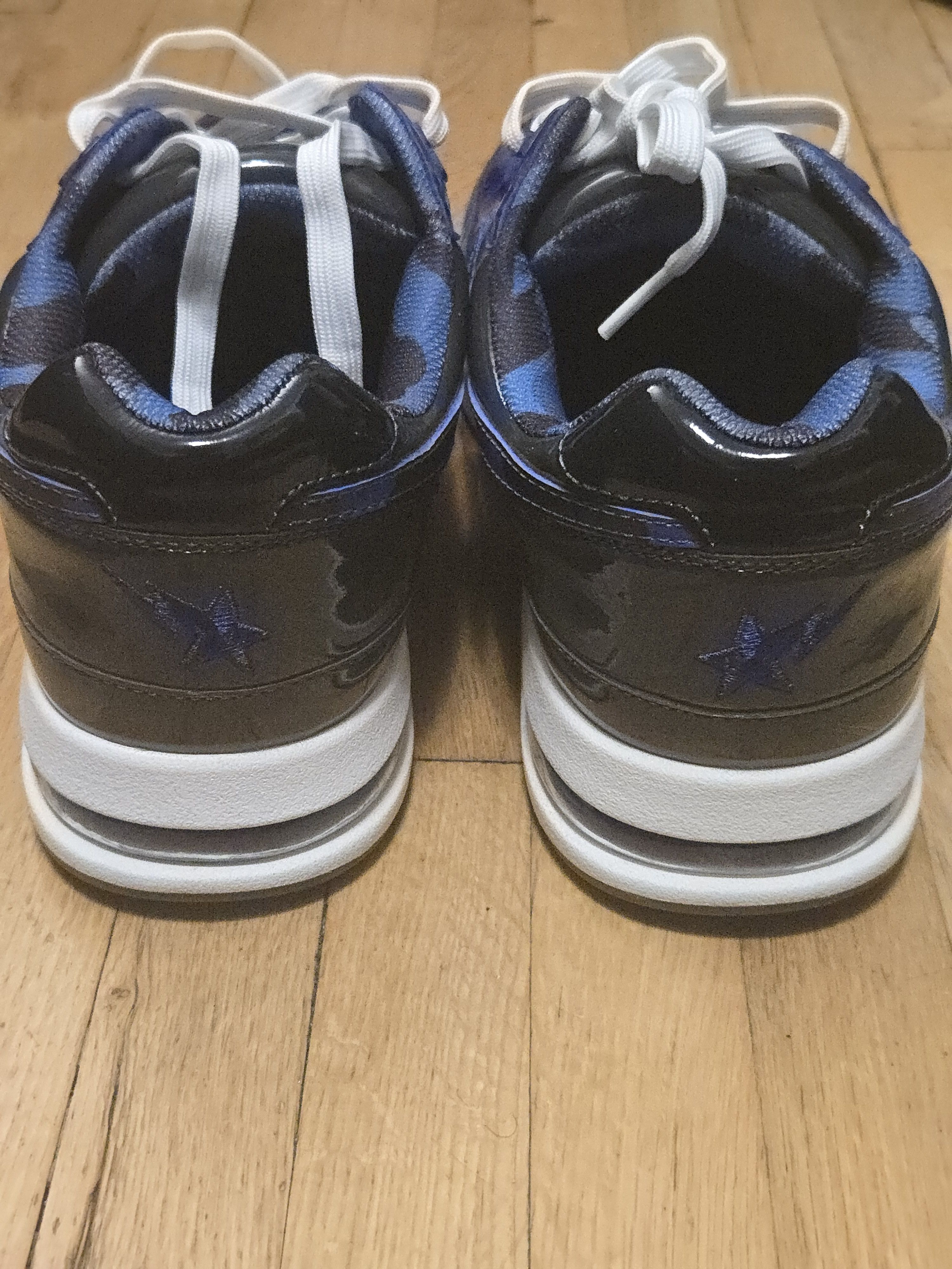 Bape Bape Road Sta Patent Leather Blue Size US 13 / EU 46 - 7 Thumbnail