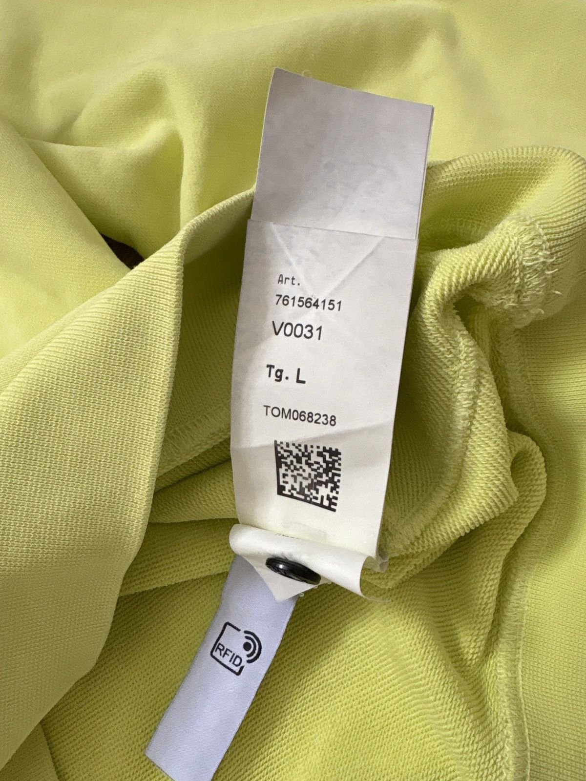 Stone Island Hoodie Stone Island Neon Green Large Size US L / EU 52-54 / 3 - 9 Thumbnail