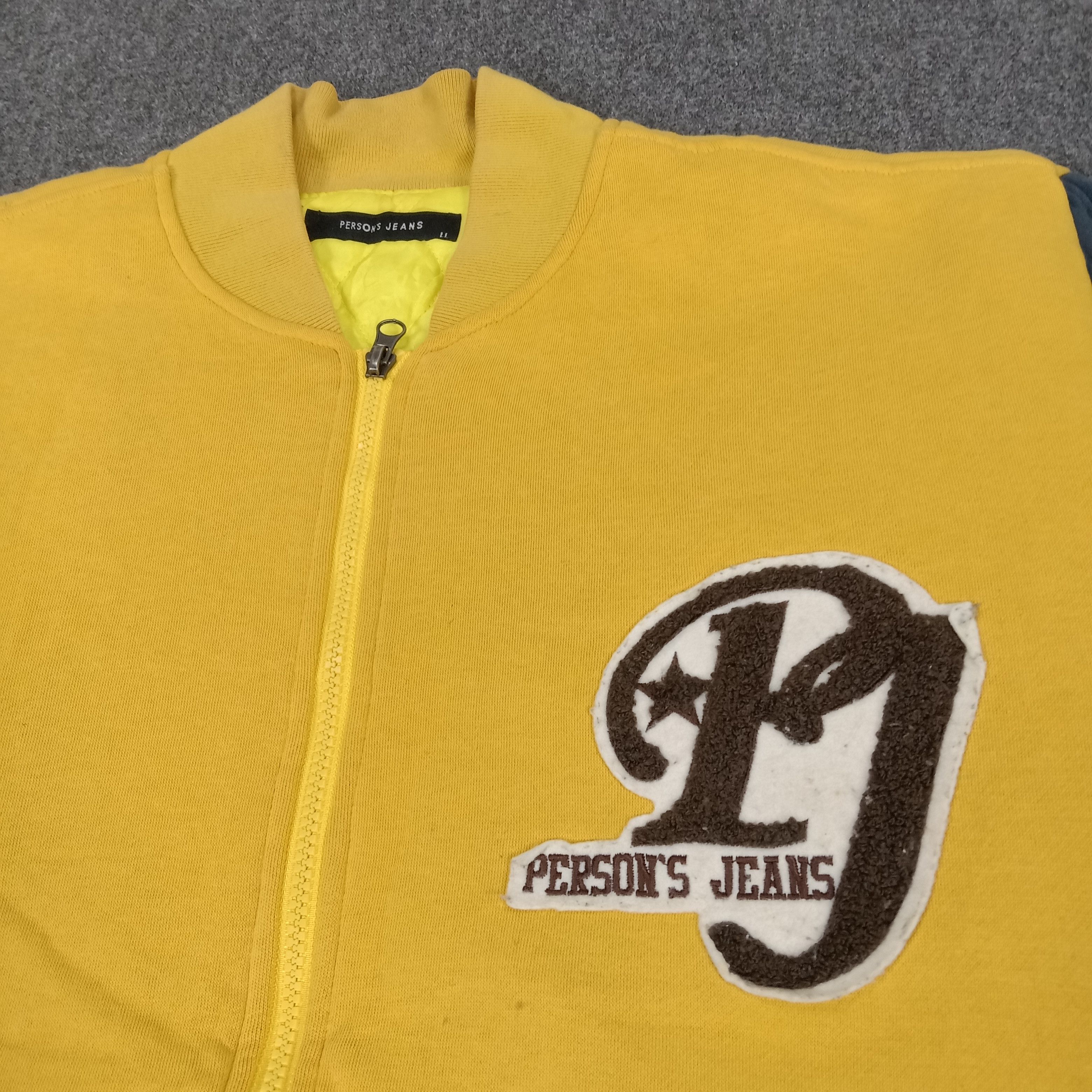 PERSON'S × Vintage Person's Jeans Japanese Brand Varsity Sweater Size US L / EU 52-54 / 3 - 4 Thumbnail