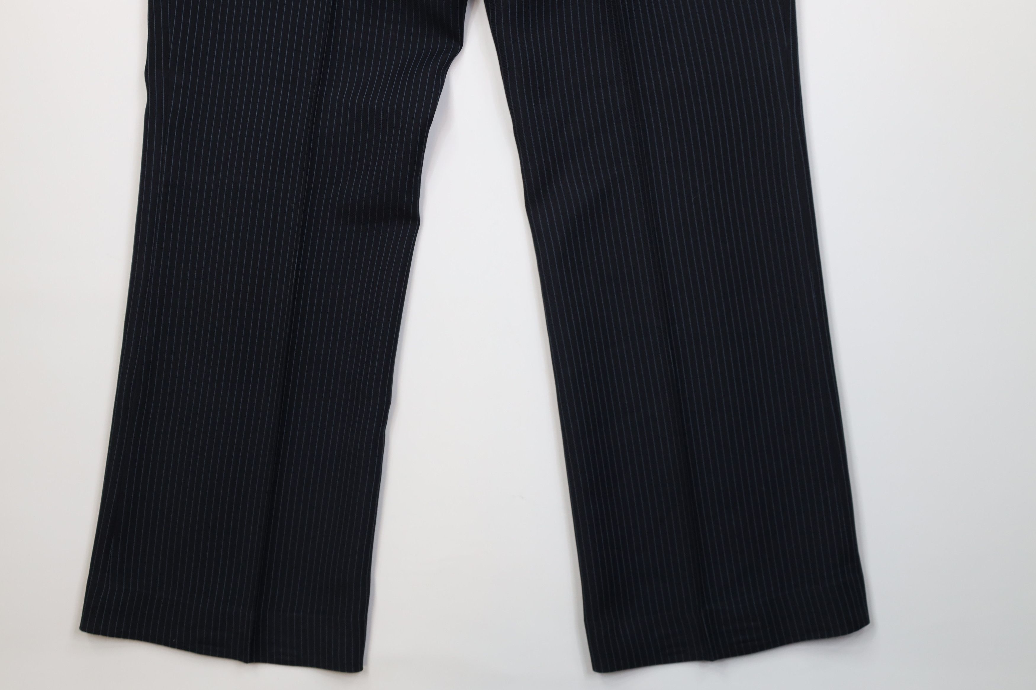 Vintage Vintage 70s Streetwear Flared Wide Leg Chino Pants Blue USA Size US 38 / EU 54 - 13 Thumbnail