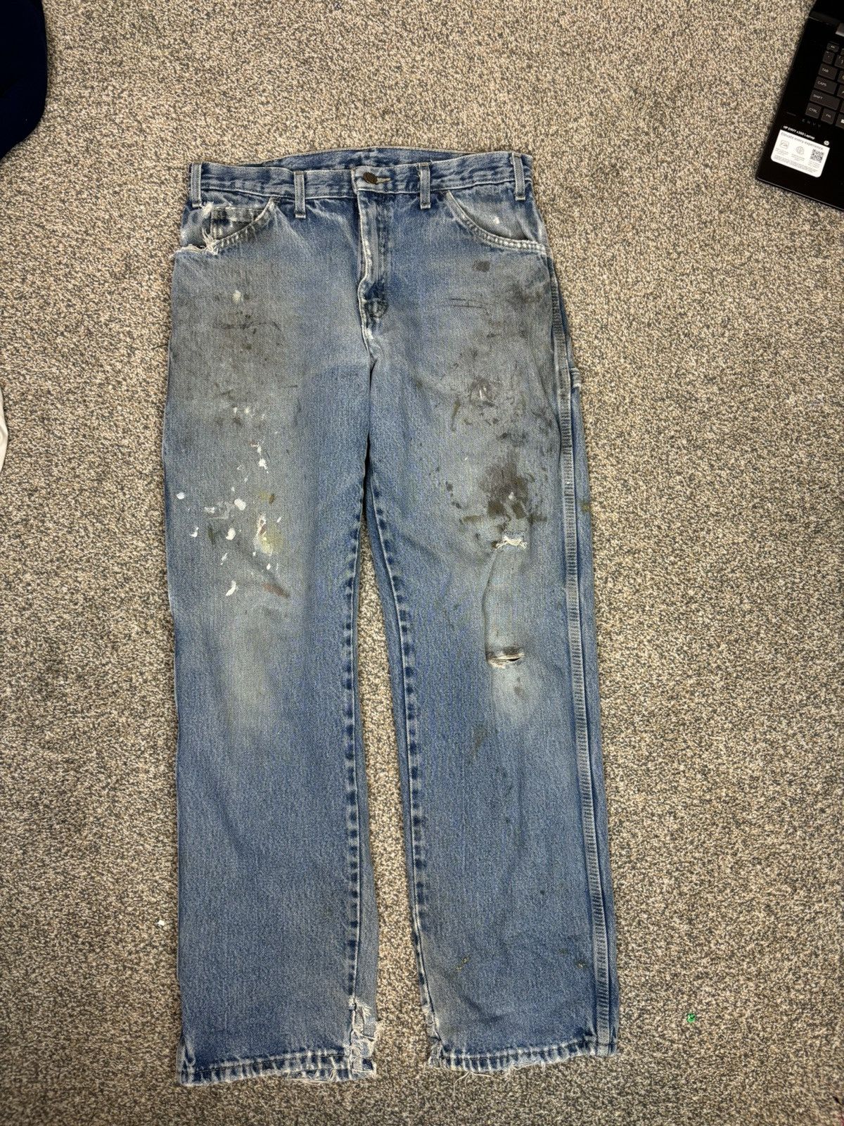 Dickies Y2k light wash dickies carpenter denim jeans Size US 36 / EU 52 - 8 Thumbnail