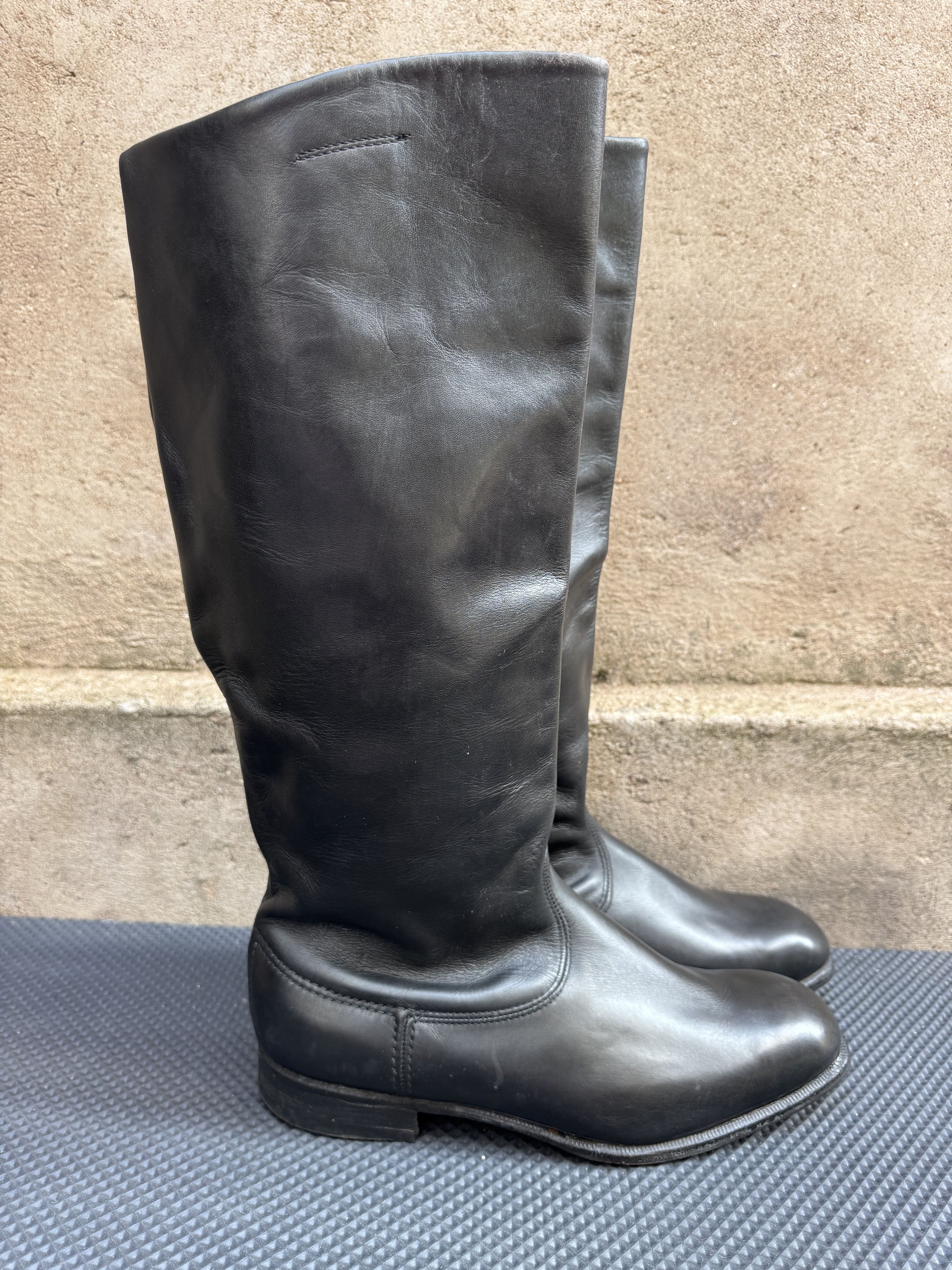 Vintage Vintage Army Tall Riding Jack Calvary Moto Biker Patrol Size US 9 / EU 42 - 5 Thumbnail