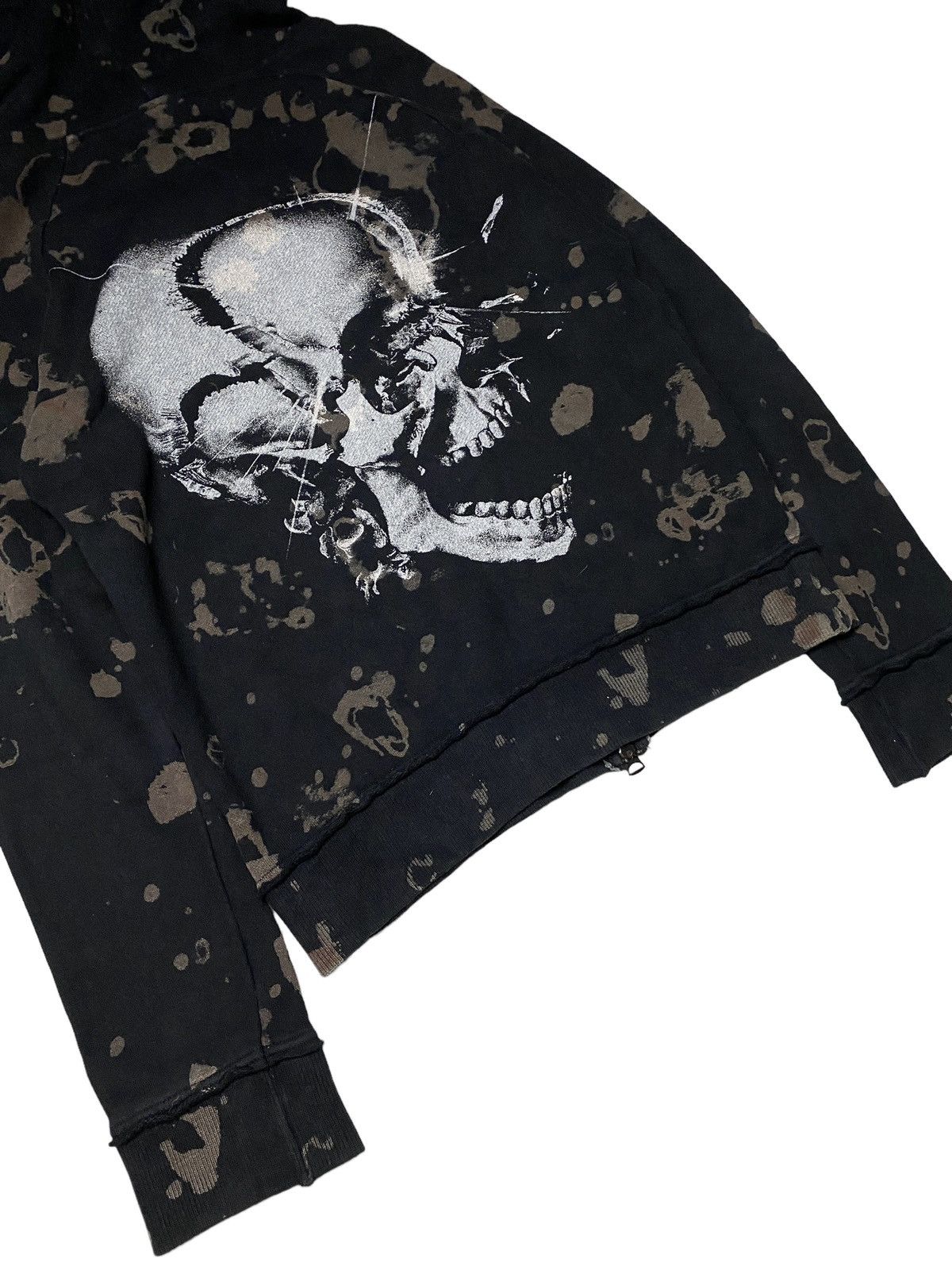 Hysteric Glamour 2000's Maxsix Unfinished Skull Bones Hoodie Size US M / EU 48-50 / 2 - 5 Thumbnail
