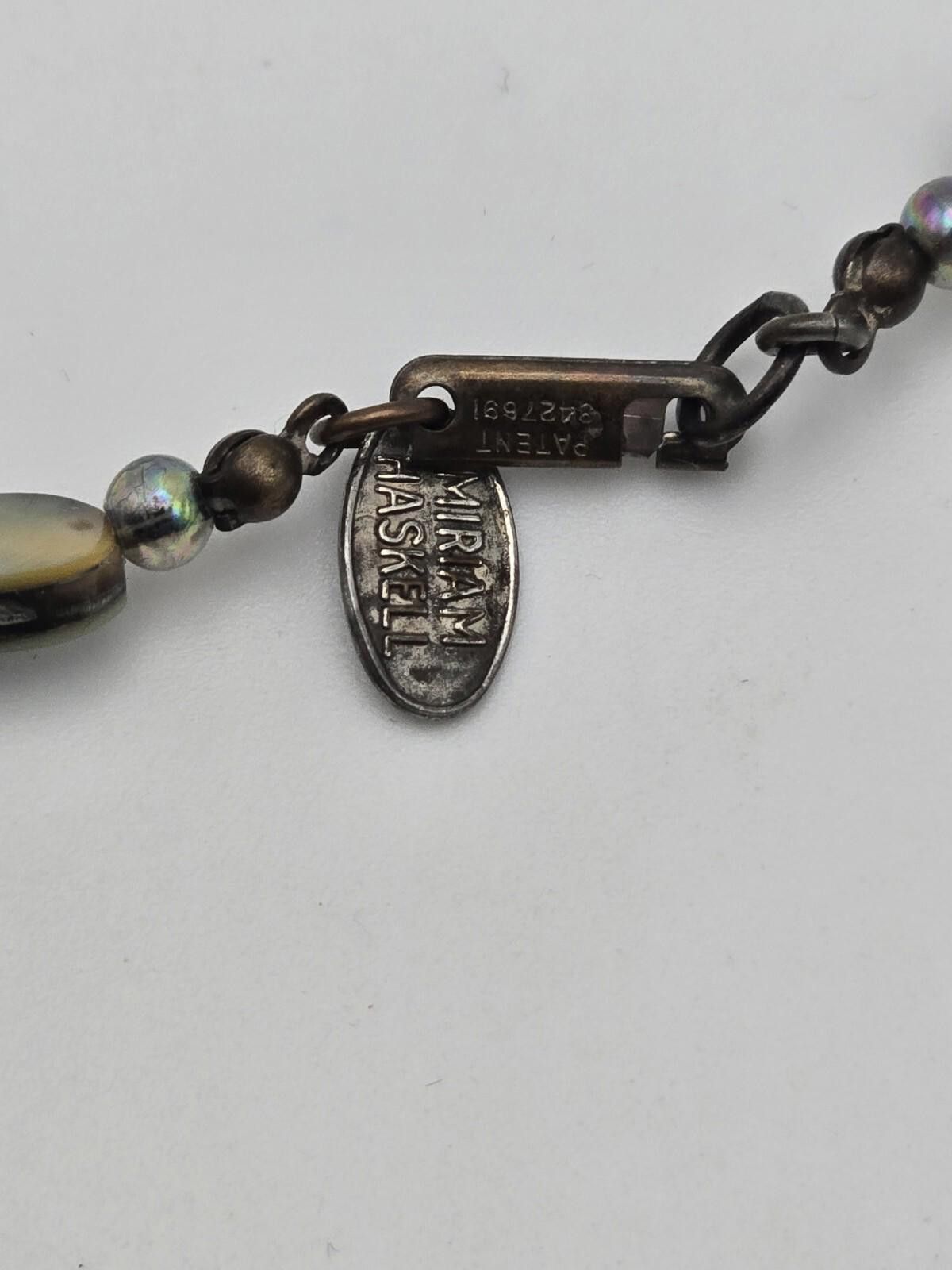 Other Vintage 60s Miriam Haskell Mother Of Pearl Size ONE SIZE - 3 Thumbnail