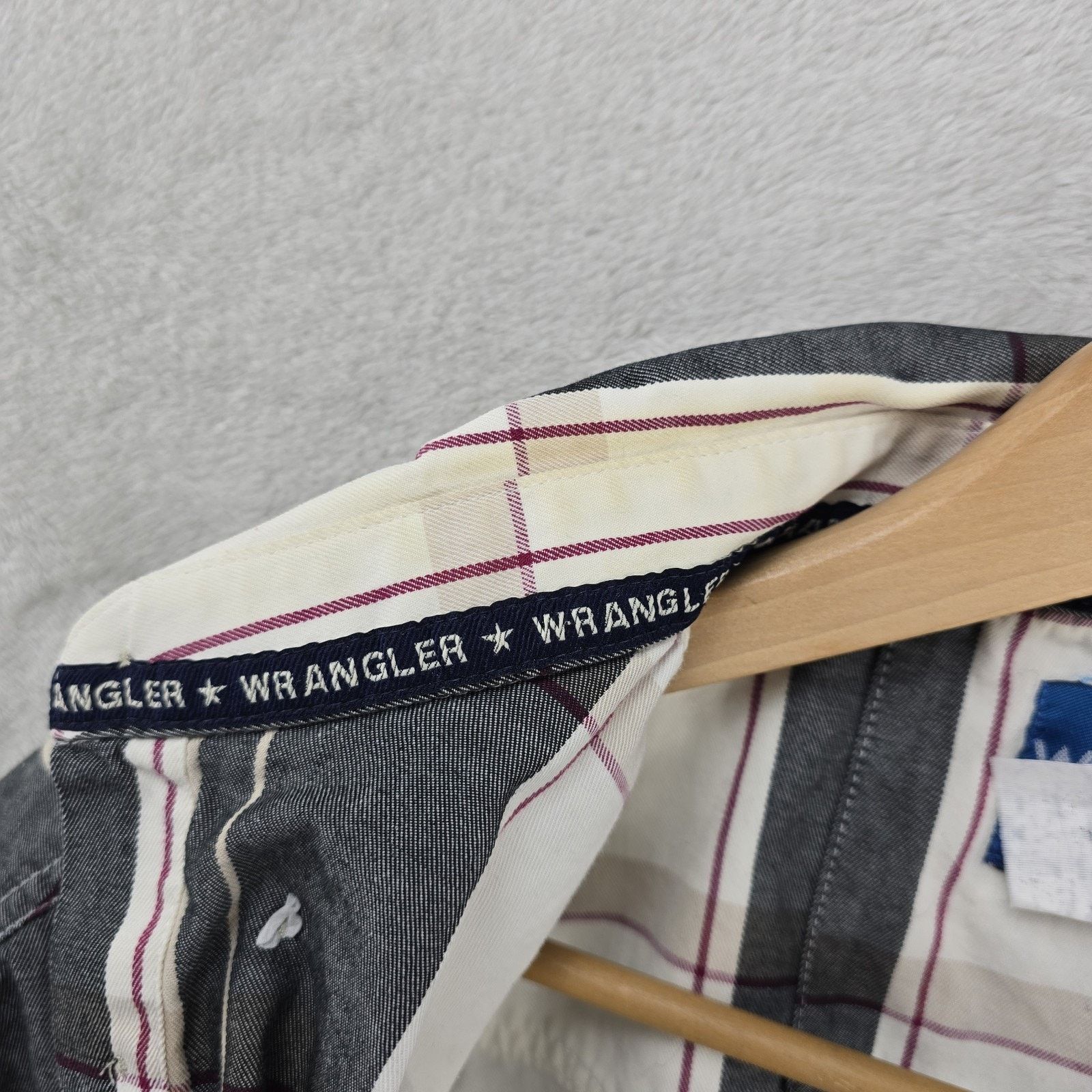 Wrangler Vintage Wrangler Western Shirt Mens XL White Button Down Size US XL / EU 56 / 4 - 6 Thumbnail