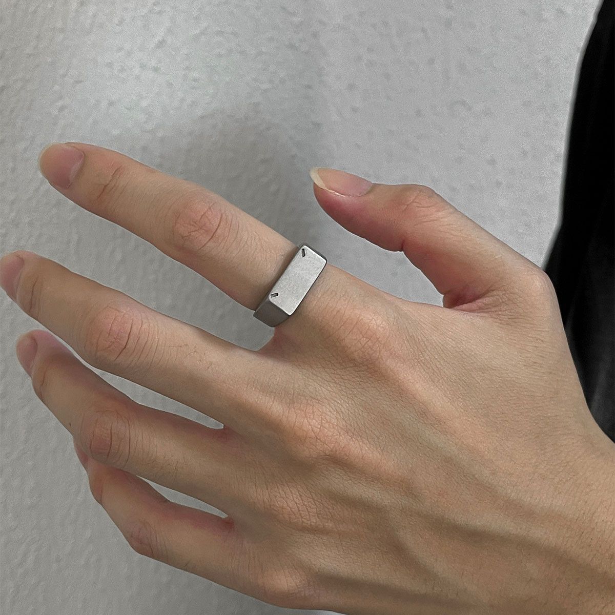 Jewelry Jewelry Rings Open Size Chrome Ring (Size 7-13) Size ONE SIZE - 1 Thumbnail