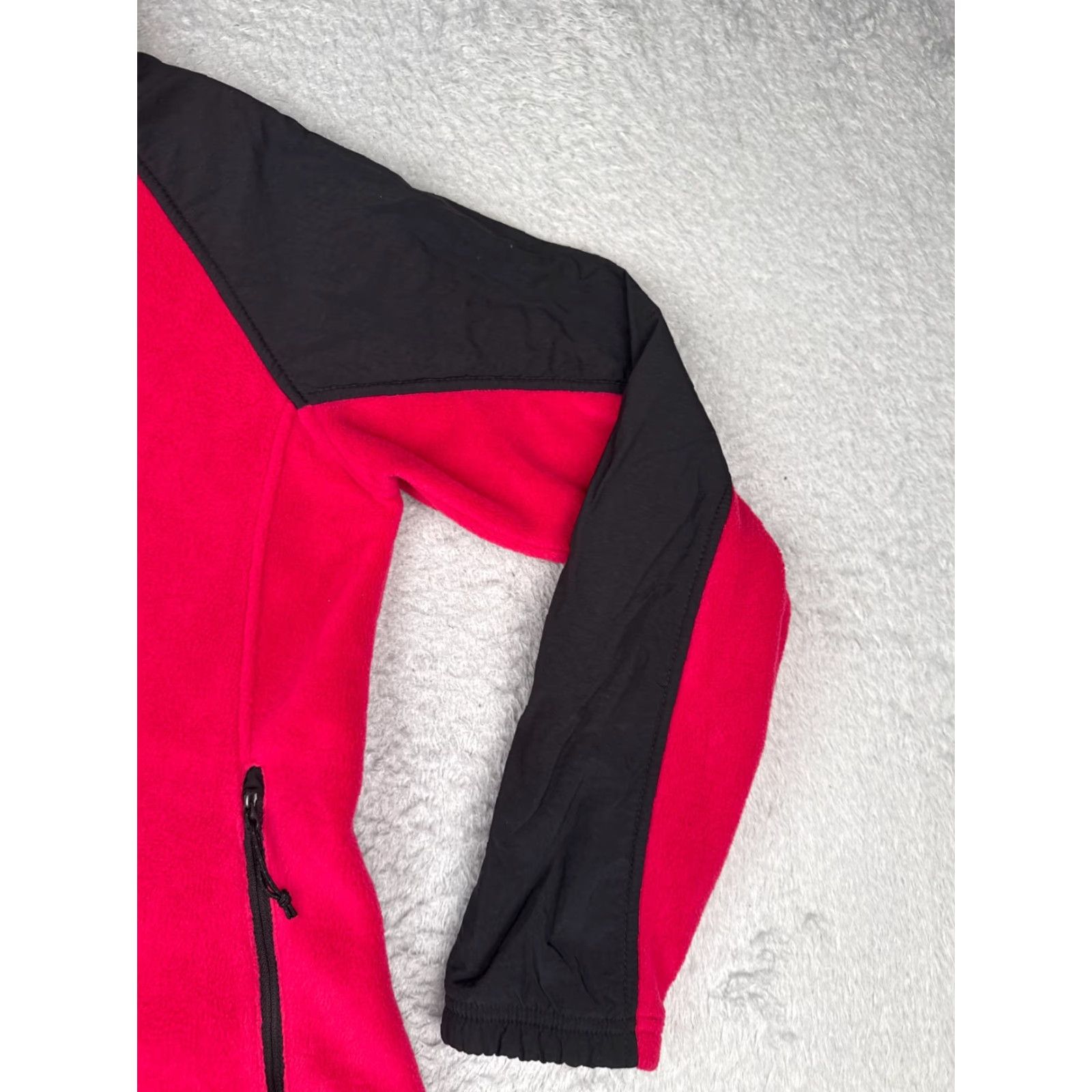 Pinko Columbia Jacket Womens Medium Pink Black Interchange Full Zip Polyester Fleece Size M / US 6-8 / IT 42-44 - 5 Thumbnail