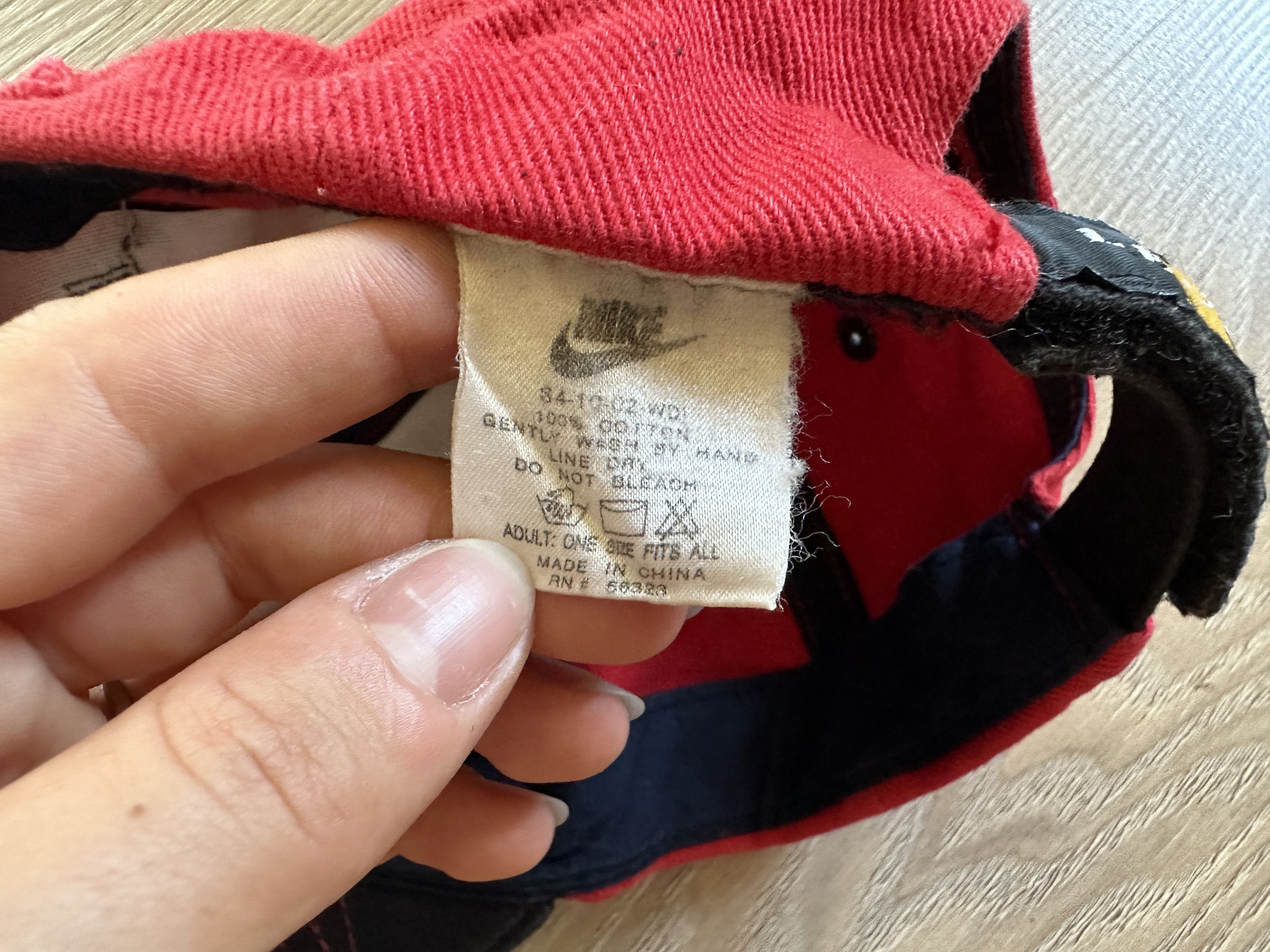 Jordan Brand × Nike × Vintage Rare Nike Vintage Air Jordan Baseball Cap Size ONE SIZE - 6 Thumbnail