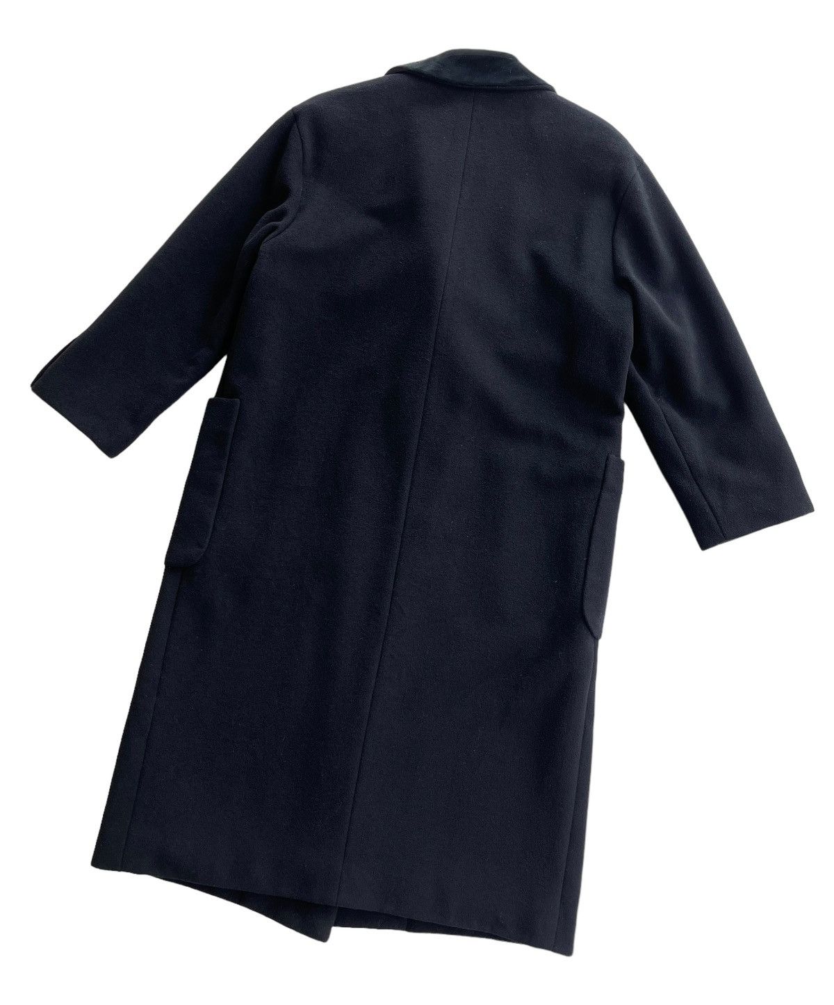 Karl Lagerfeld Karl Lagerfeld Cashmere Long Coat Size L / US 10 / IT 46 - 5 Thumbnail