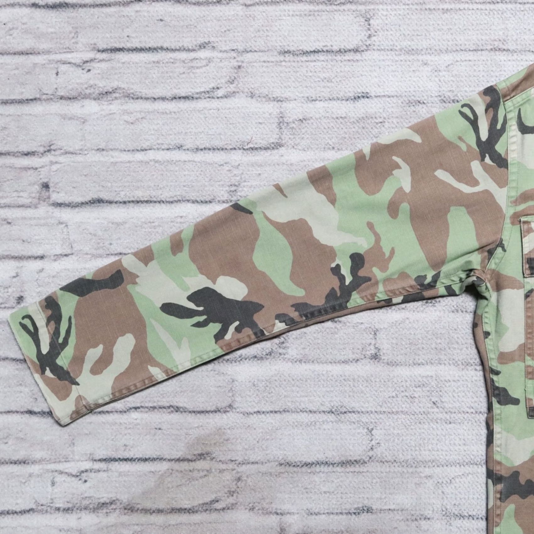 Polo Ralph Lauren VINTAGE Polo Ralph Lauren Camo Military Jacket M Camouflage Shirt WW2 Fatigues Vtg 2 Mens Size US M / EU 48-50 / 2 - 4 Thumbnail