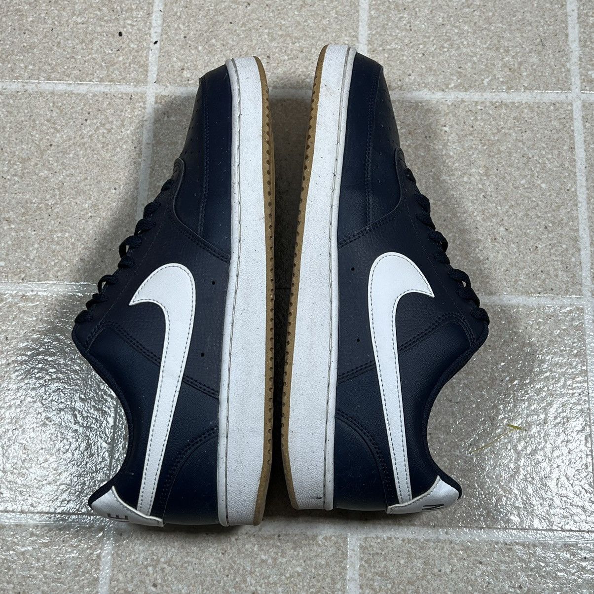 Nike Nike Court Vision Low Trainers - Navy Obsidian & White, Size US 10 / EU 43 - 6 Thumbnail