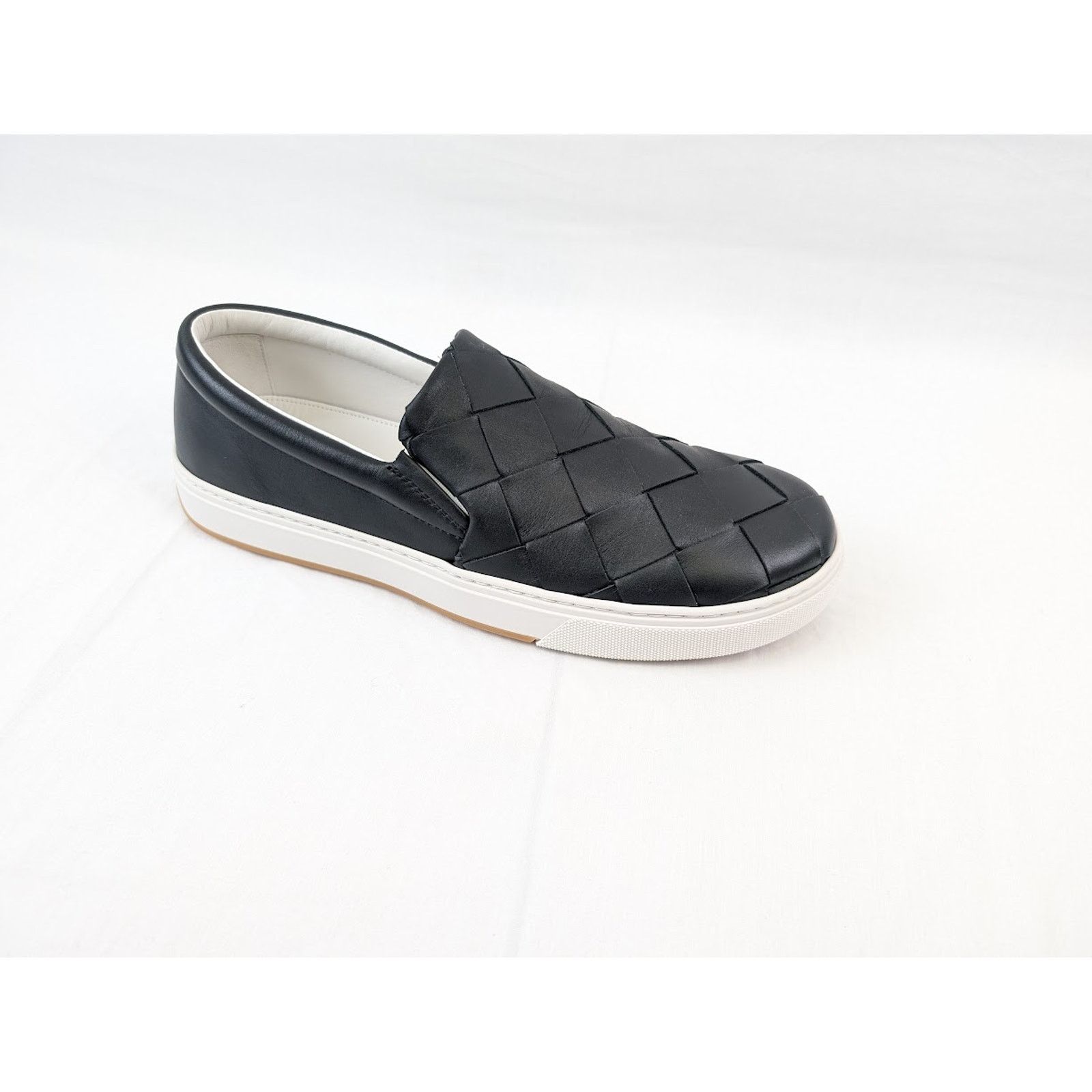 Bottega Veneta o1rshd1 Sneakers Intrecciato Calf Speedster Calf Nero Size US 12 / EU 45 - 2 Thumbnail