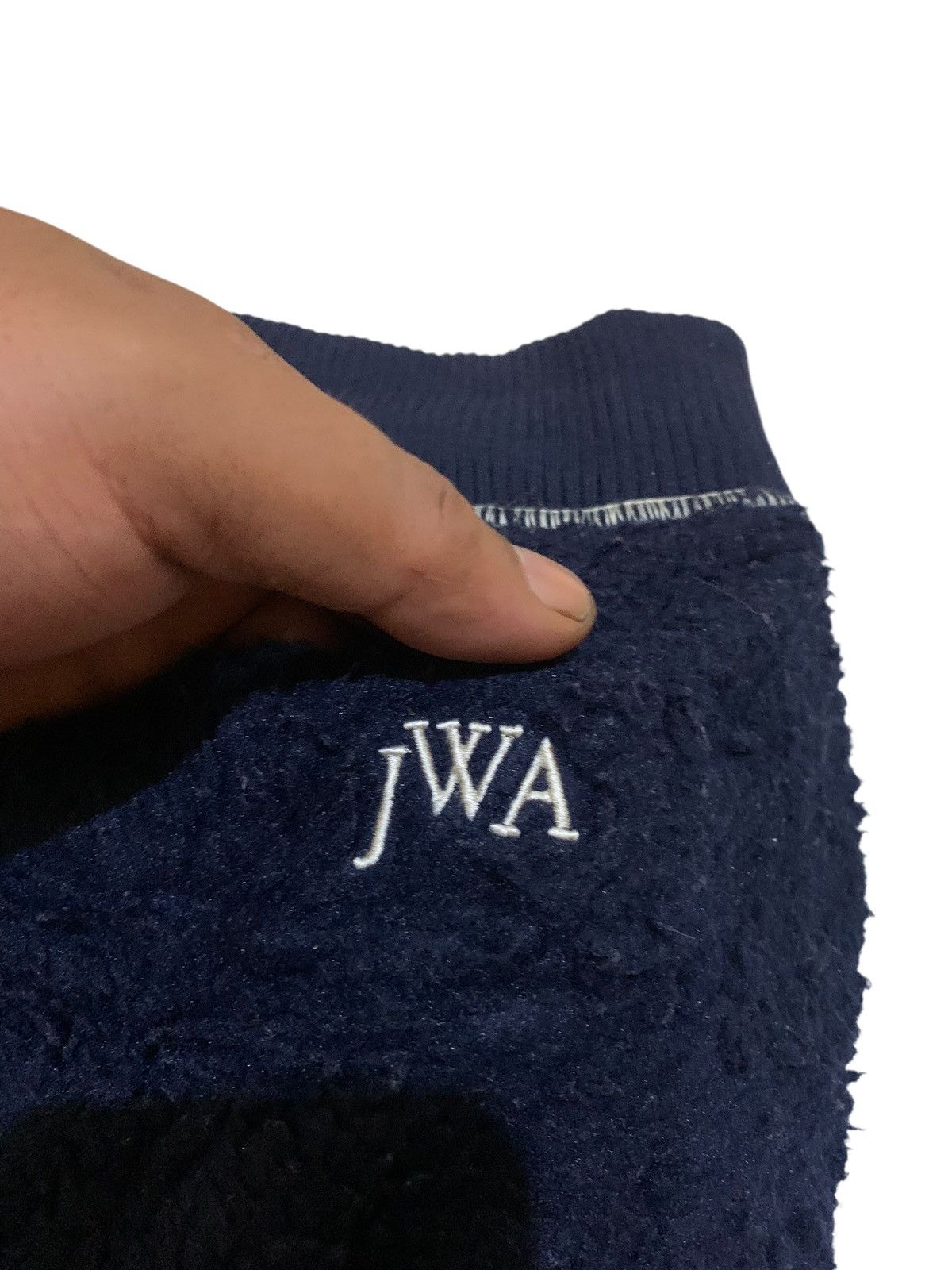 JW Anderson JW Anderson Fleece towel sweat pants dark navy Size US 32 / EU 48 - 4 Thumbnail