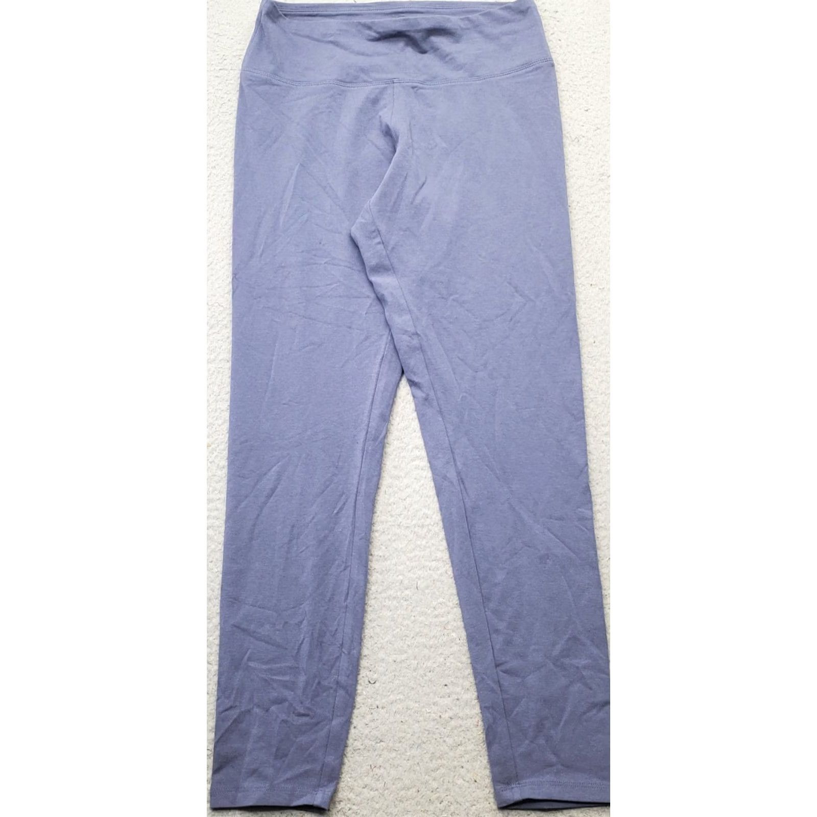 Express Express Leggings Womens Size M Blue Stretch Regular Fit Skinny High Waist Capris Size 32" / US 10 / IT 46 - 2 Thumbnail