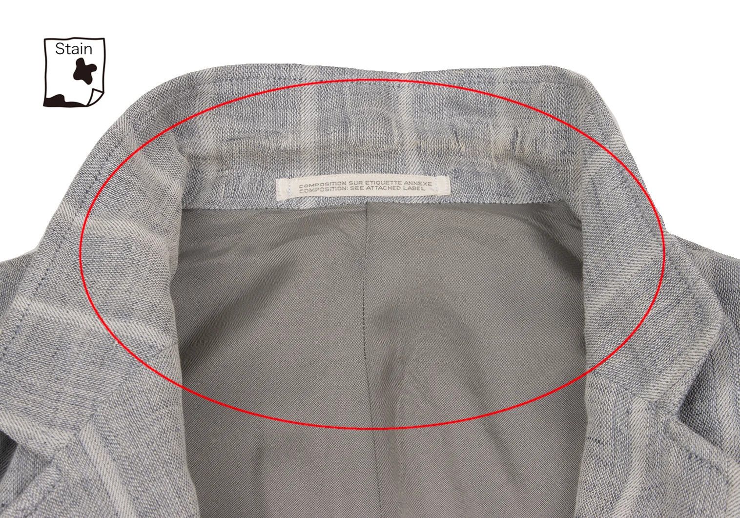 Yohji Yamamoto Yohji Yamamoto Linen Blend Stripe Jacket Size US M / EU 48-50 / 2 - 5 Thumbnail