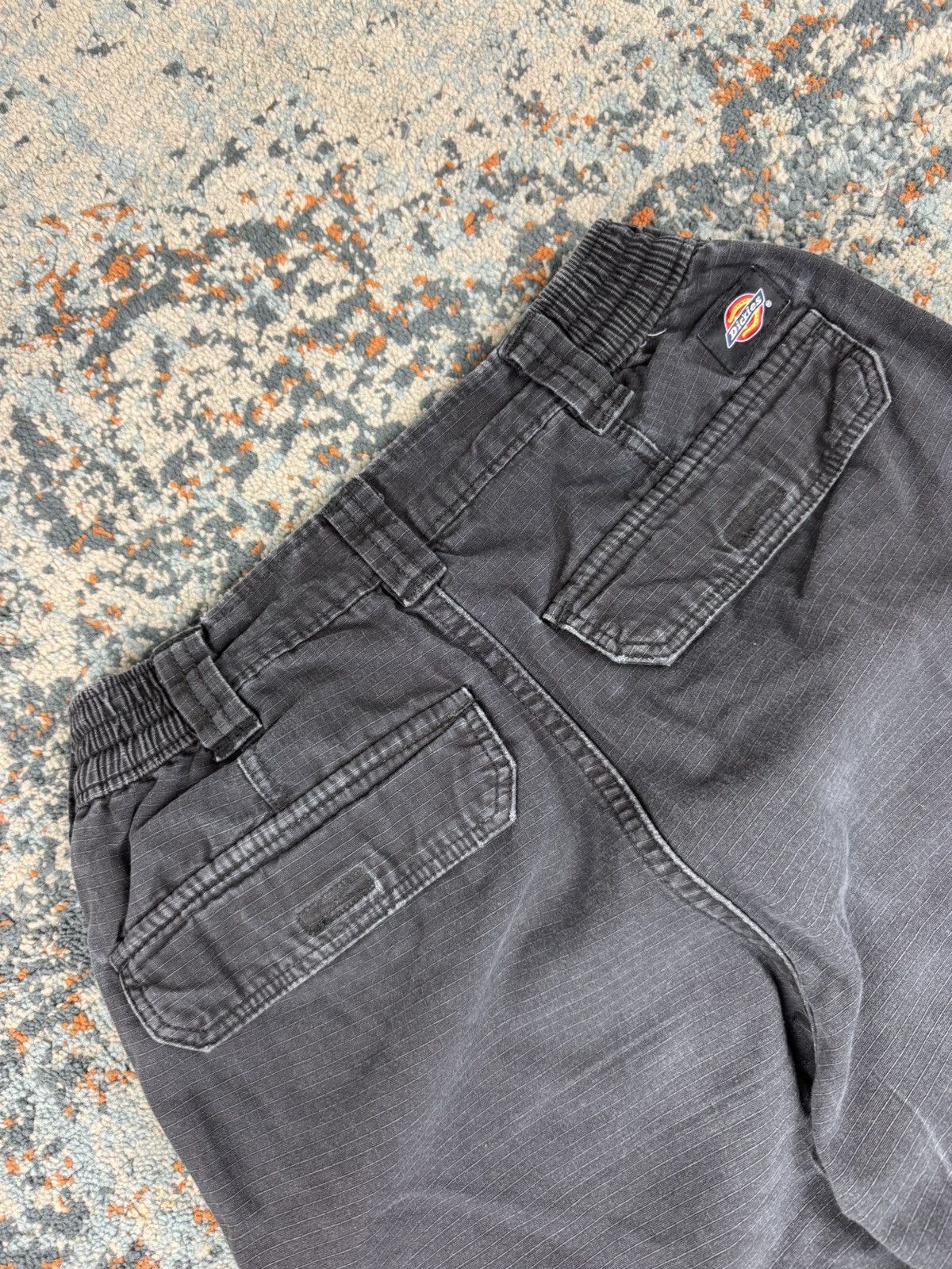 Dickies × Vintage Vintage 90s Dickies ripstop baggy cargo workwear pants faded Size US 26 / EU 42 - 12 Thumbnail