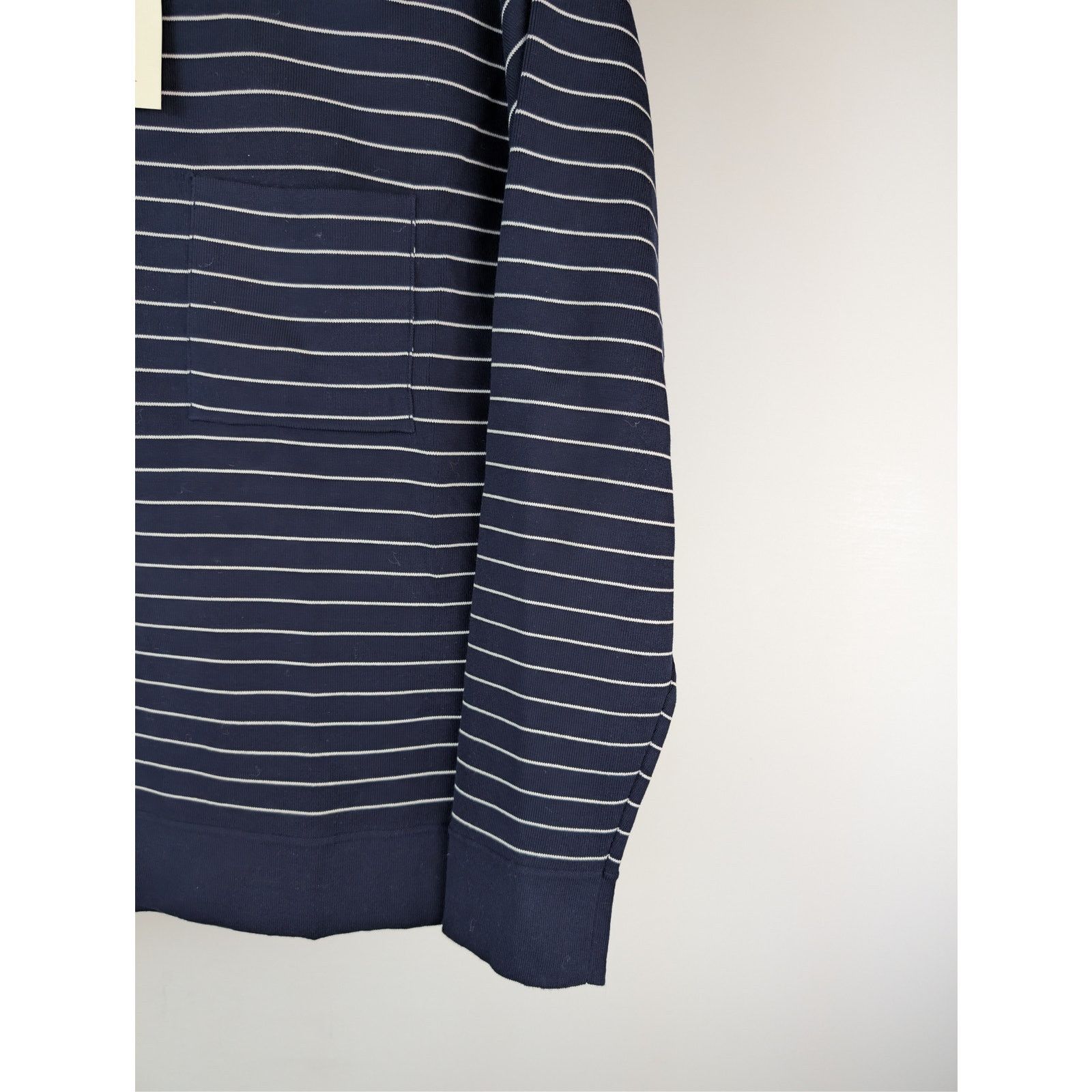 Other o1rshd1 CC20 Giuliva Round Collar Striped Sweater Blue/White Size US M / EU 48-50 / 2 - 5 Thumbnail