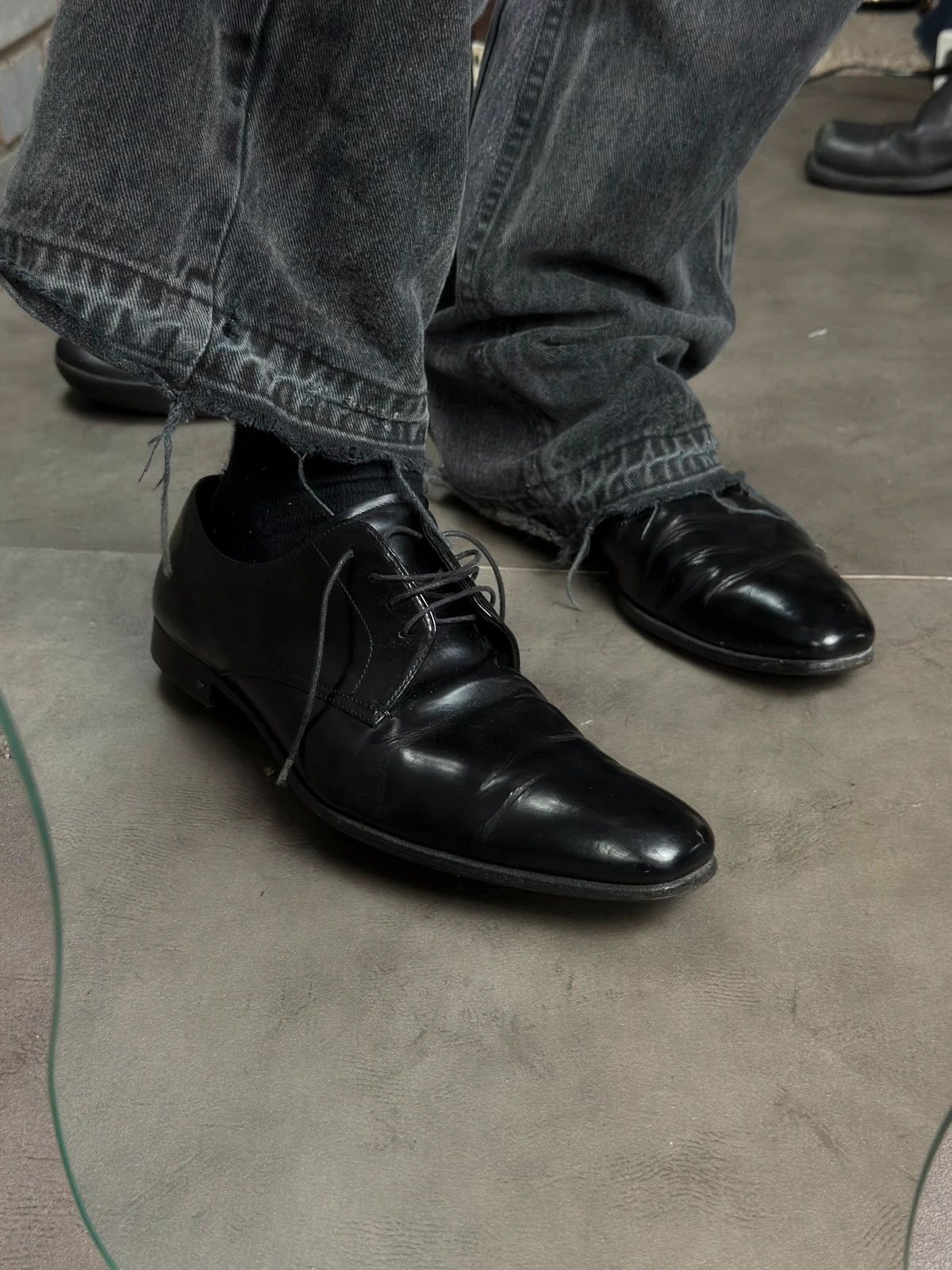 Prada Prada archive 2000’s Oxford derby shoes Size US 11 / EU 44 - 1 Thumbnail