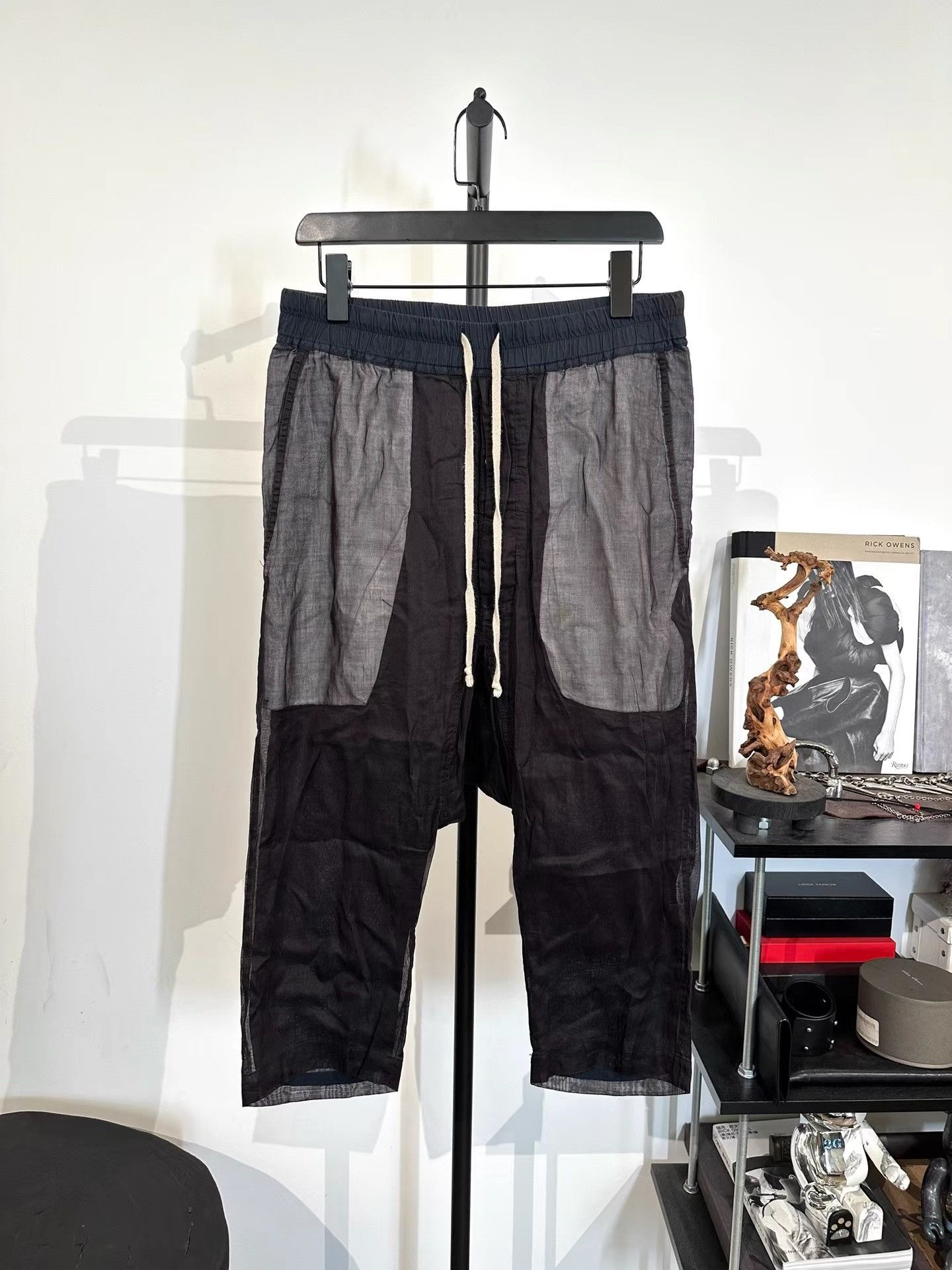 Rick Owens Rick Owens Mainline Double Mesh Seven-point Pants K35 Size US 32 / EU 48 - 1 Thumbnail