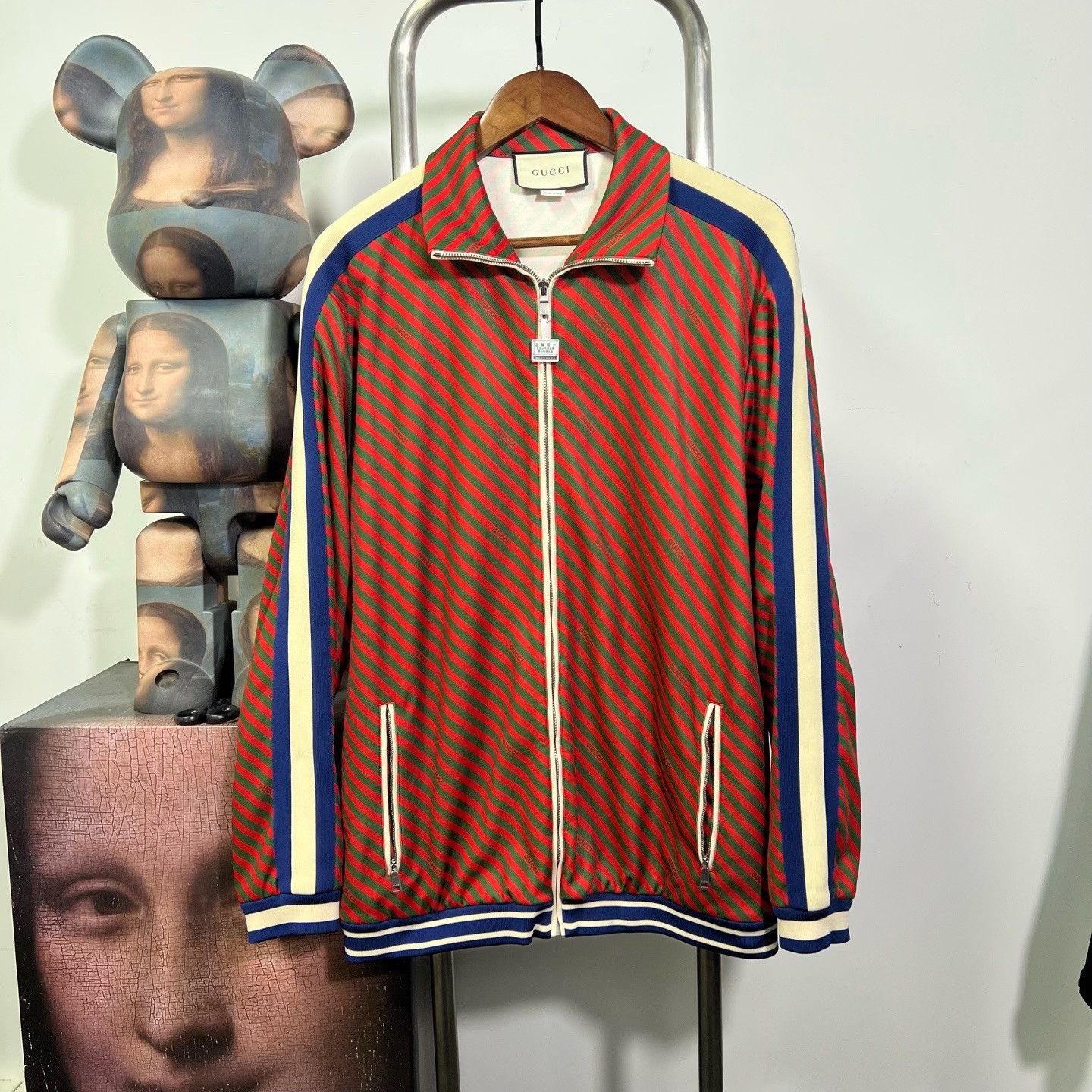 Gucci Gucci Striped Light Jacket m Men Size US M / EU 48-50 / 2 - 1 Thumbnail