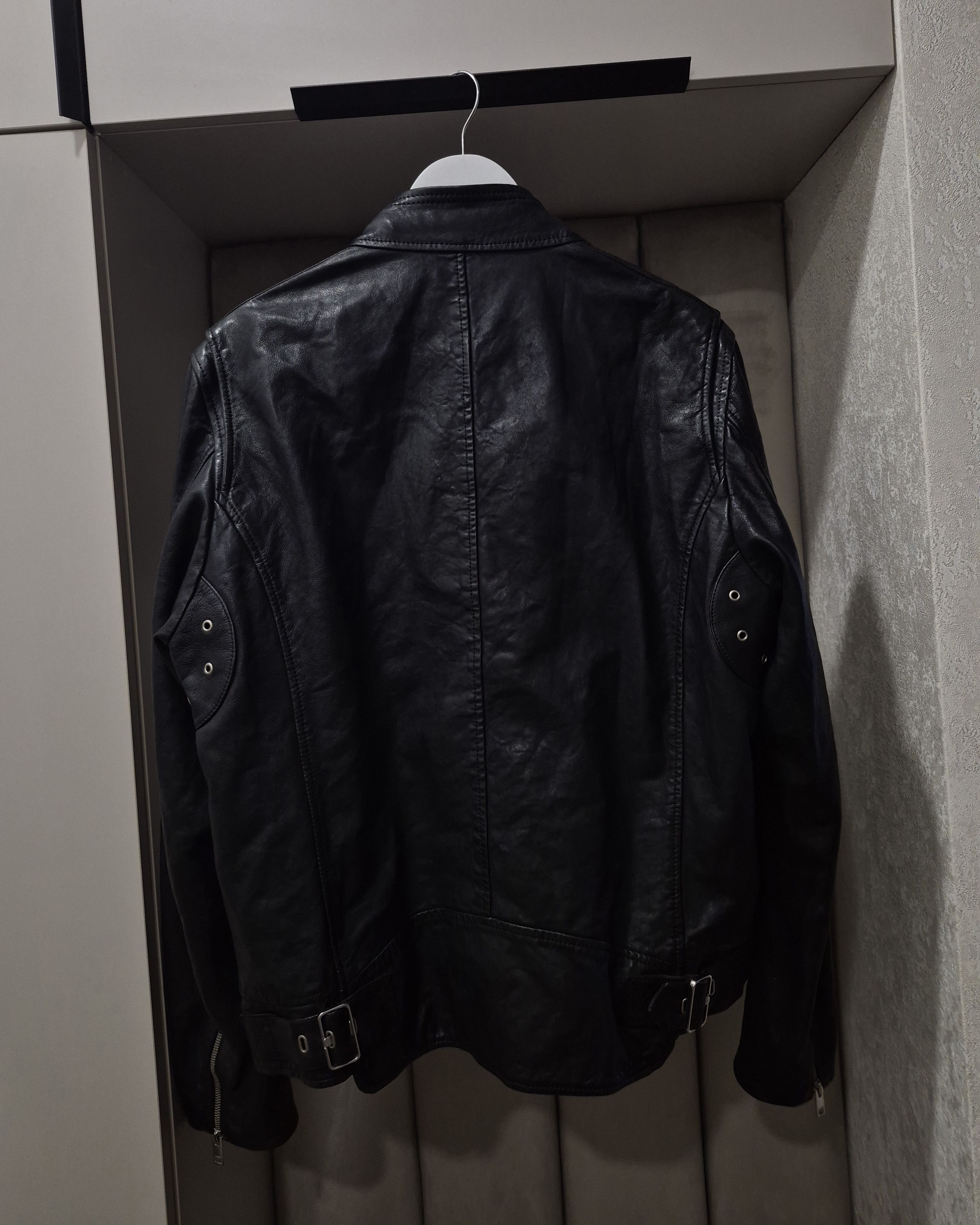 Diesel Diesel L Hardstyle biker leather jacket Size US L / EU 52-54 / 3 - 2 Thumbnail