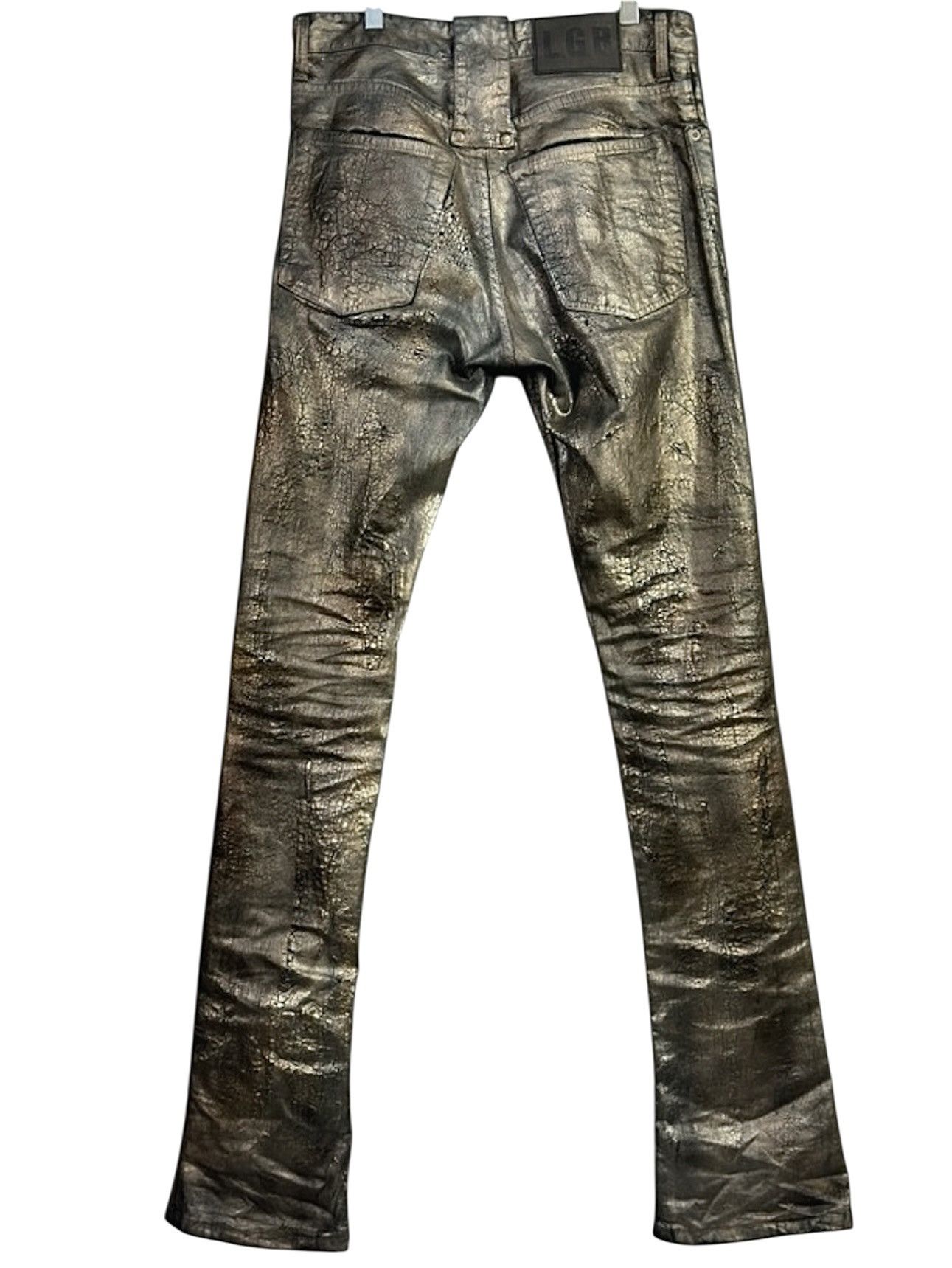 Le Grande Bleu (L.G.B.) Le Grand Bleu Crocodrile Denim Size US 31 - 2 Thumbnail