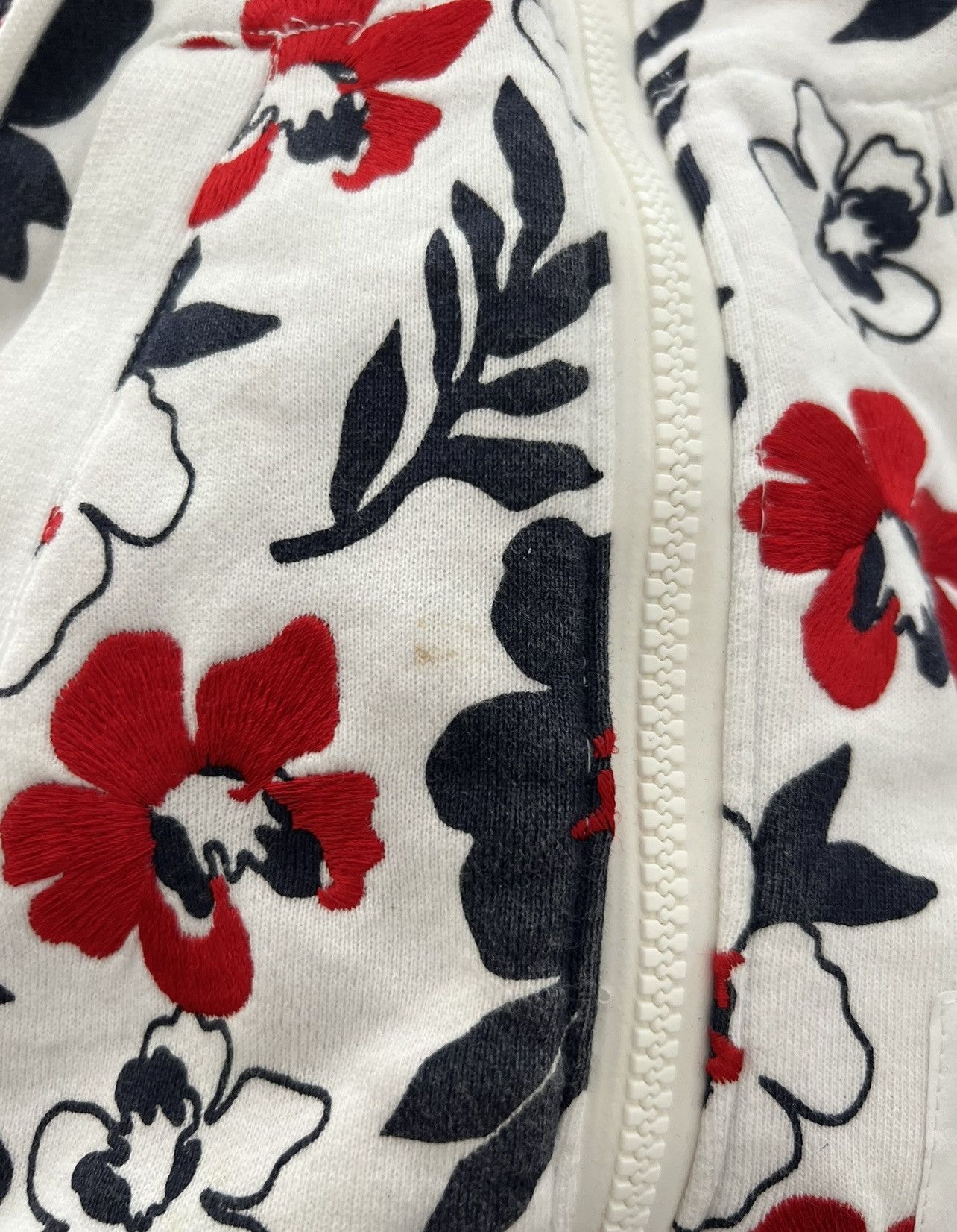 Thom Browne BNWT THOM BROWNE FLORAL ZIP HOODIE Size US XS / EU 42 / 0 - 10 Thumbnail