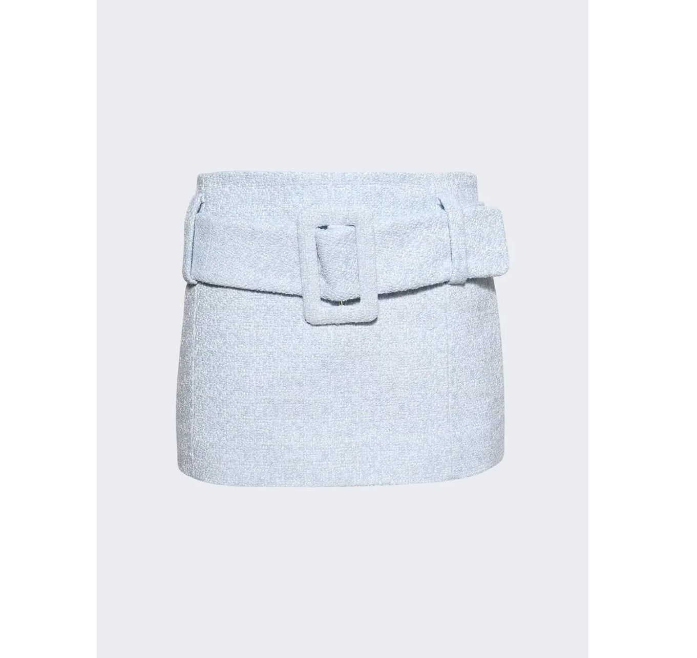 Patou Mini skirt with belted waist and textured fabric Size 25" / US 0 / IT 36 - 2 Thumbnail