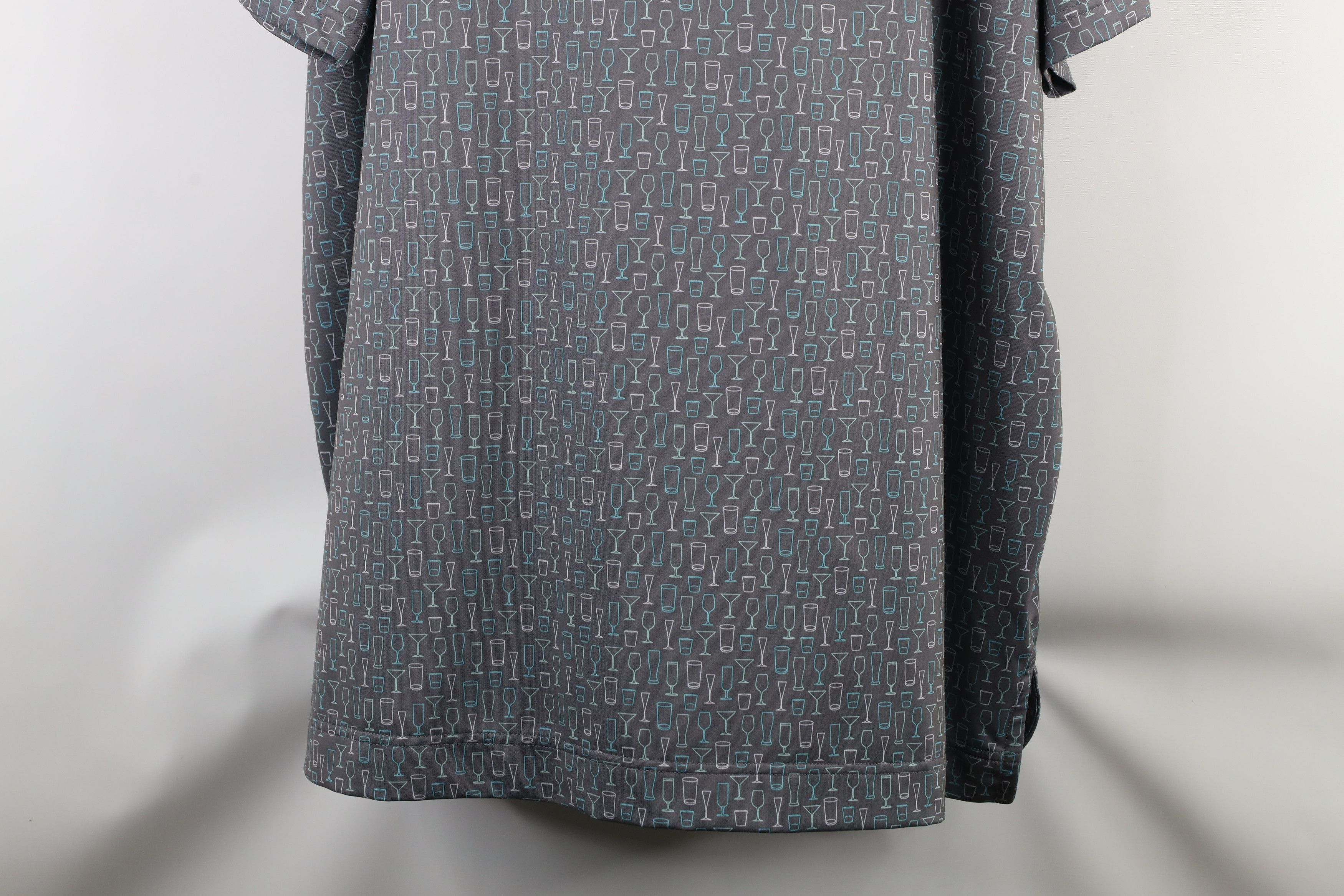 Footjoy × Vintage FootJoy All Over Print Stretch Collared Golf Polo Shirt Size US XXL / EU 58 / 5 - 9 Thumbnail