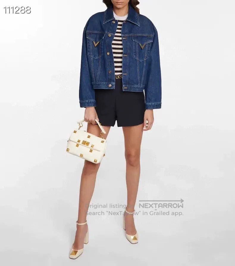 Valentino Valentino Blue denim jacket Size XS / US 0-2 / IT 36-38 - 1 Thumbnail