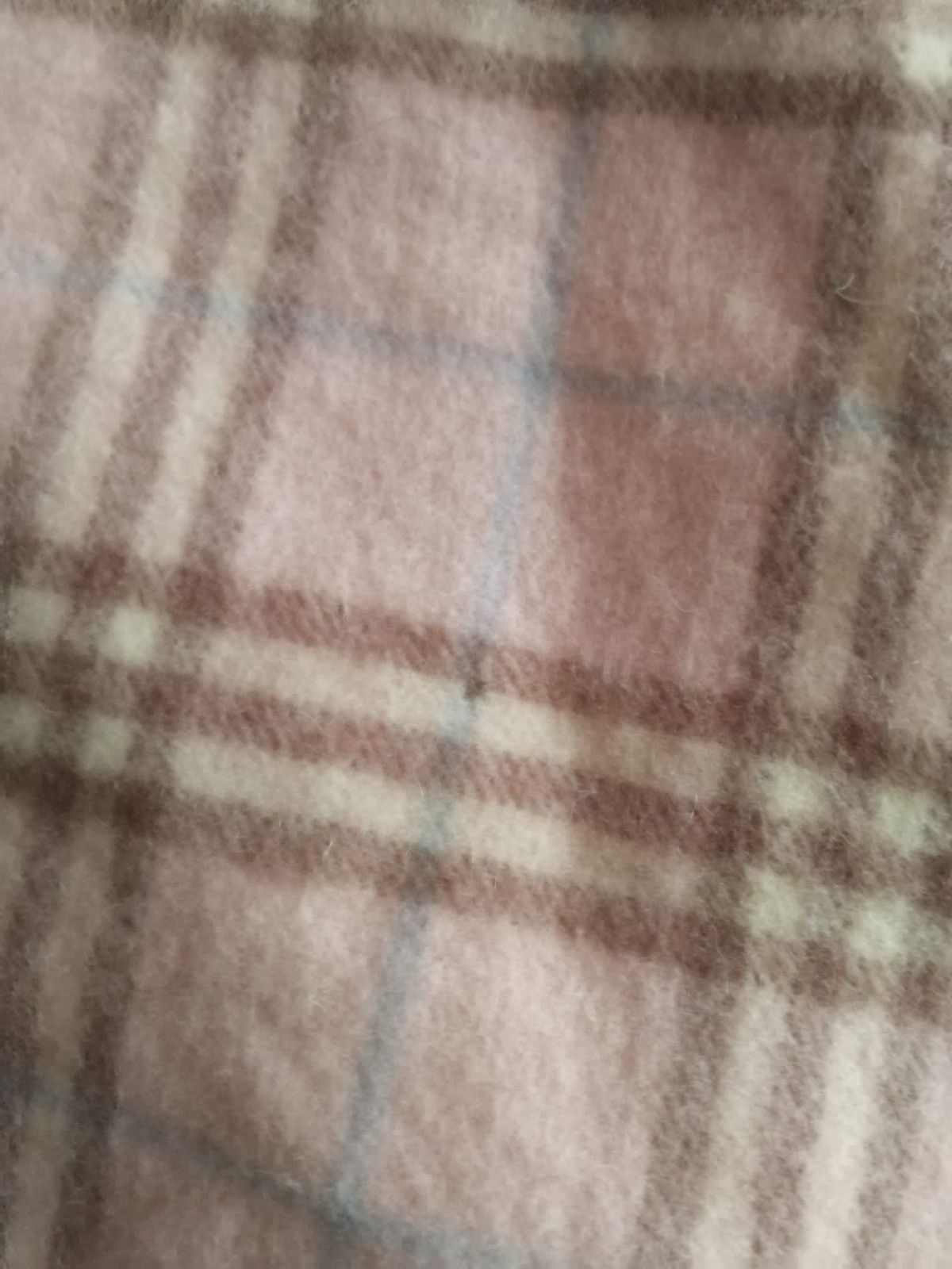 Burberry × Vintage Burberry lambswool scarf vintage Size ONE SIZE - 4 Thumbnail