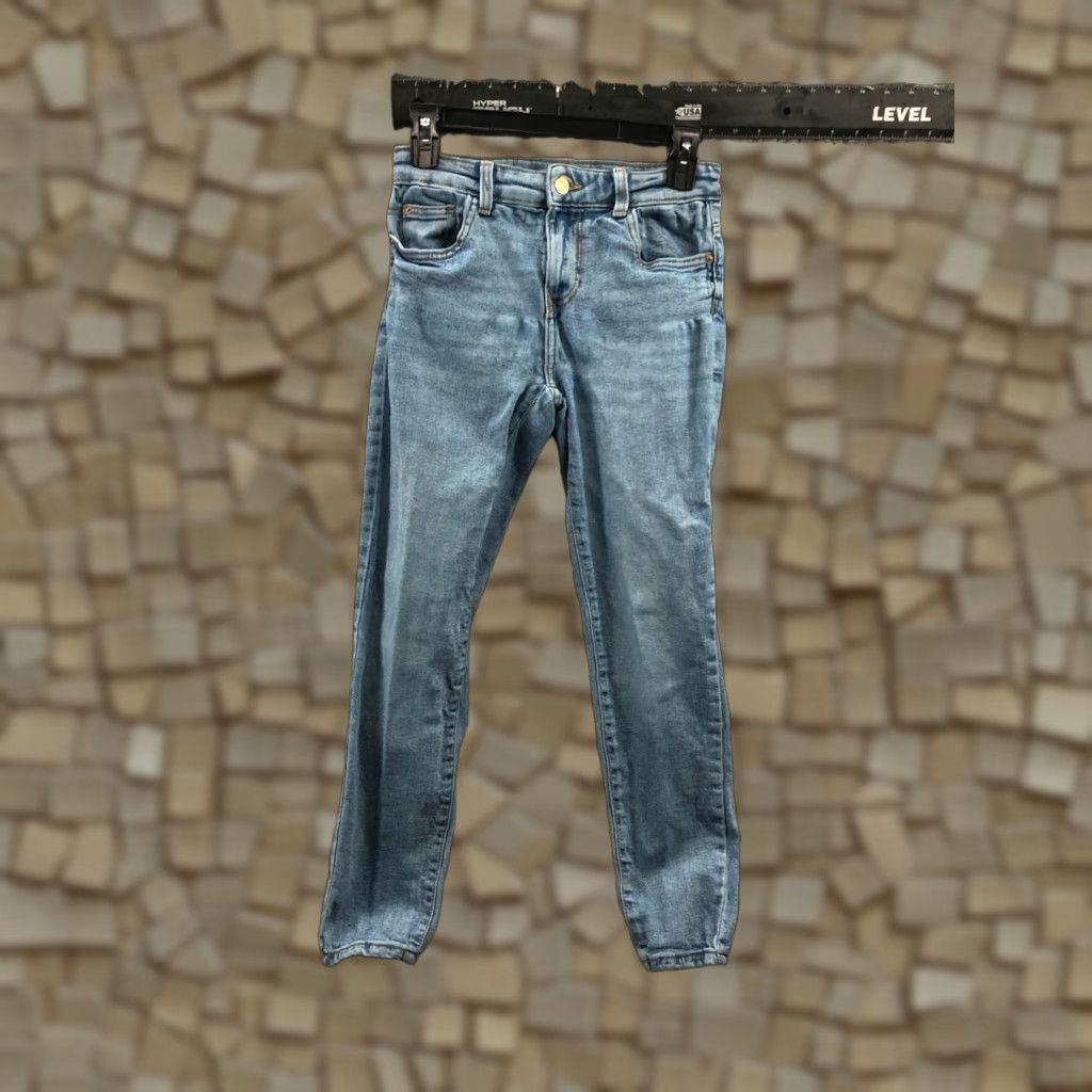 Zara Zara Skinny Jeans Size 4 Womens Medium Wash Blue Flaw Size 27" / US 4 / IT 40 - 1 Thumbnail
