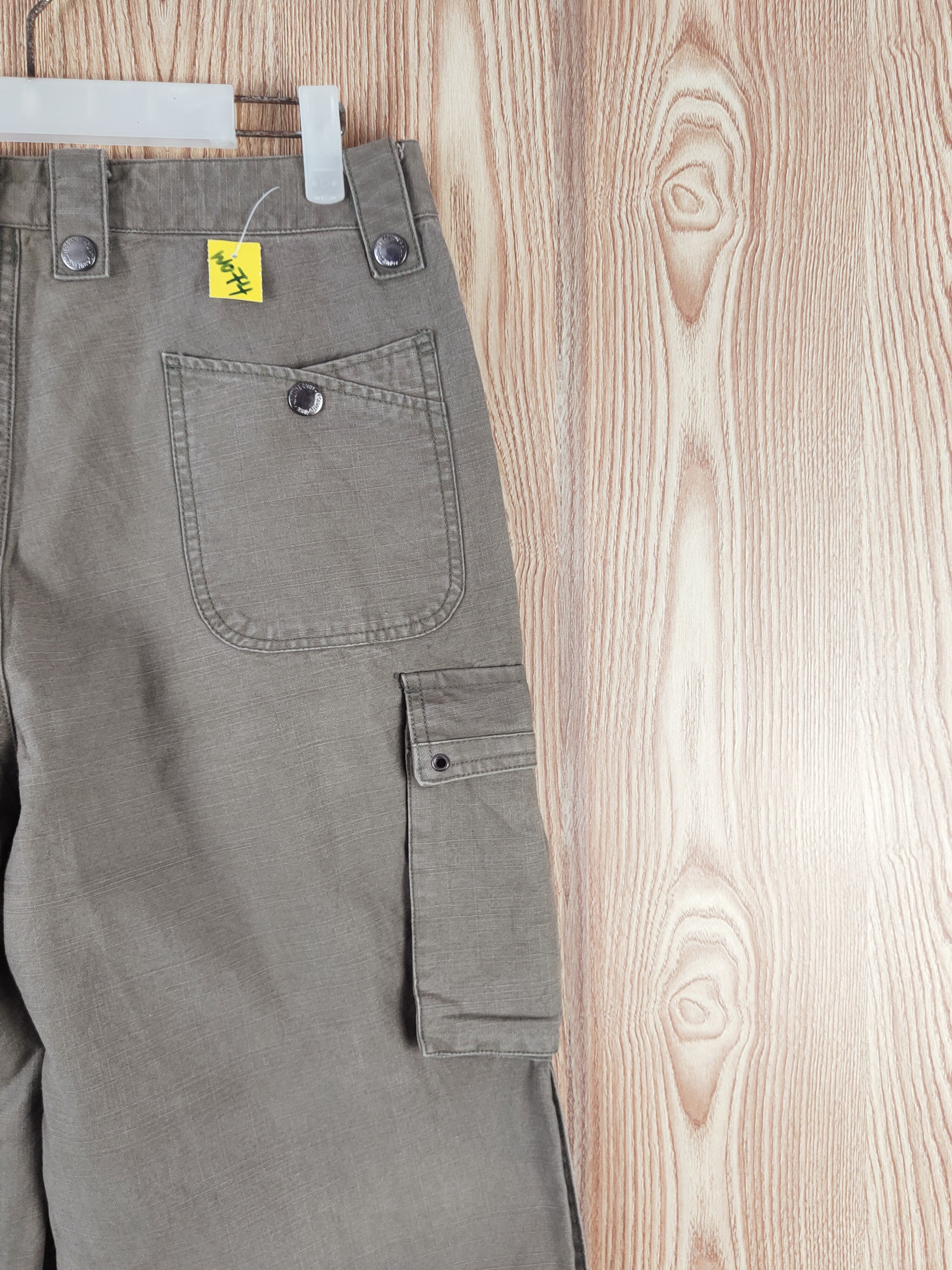 Japanese Brand Countdown Olive utility punk Multipocket Cargo Pants #W074 Size US 31 - 10 Thumbnail