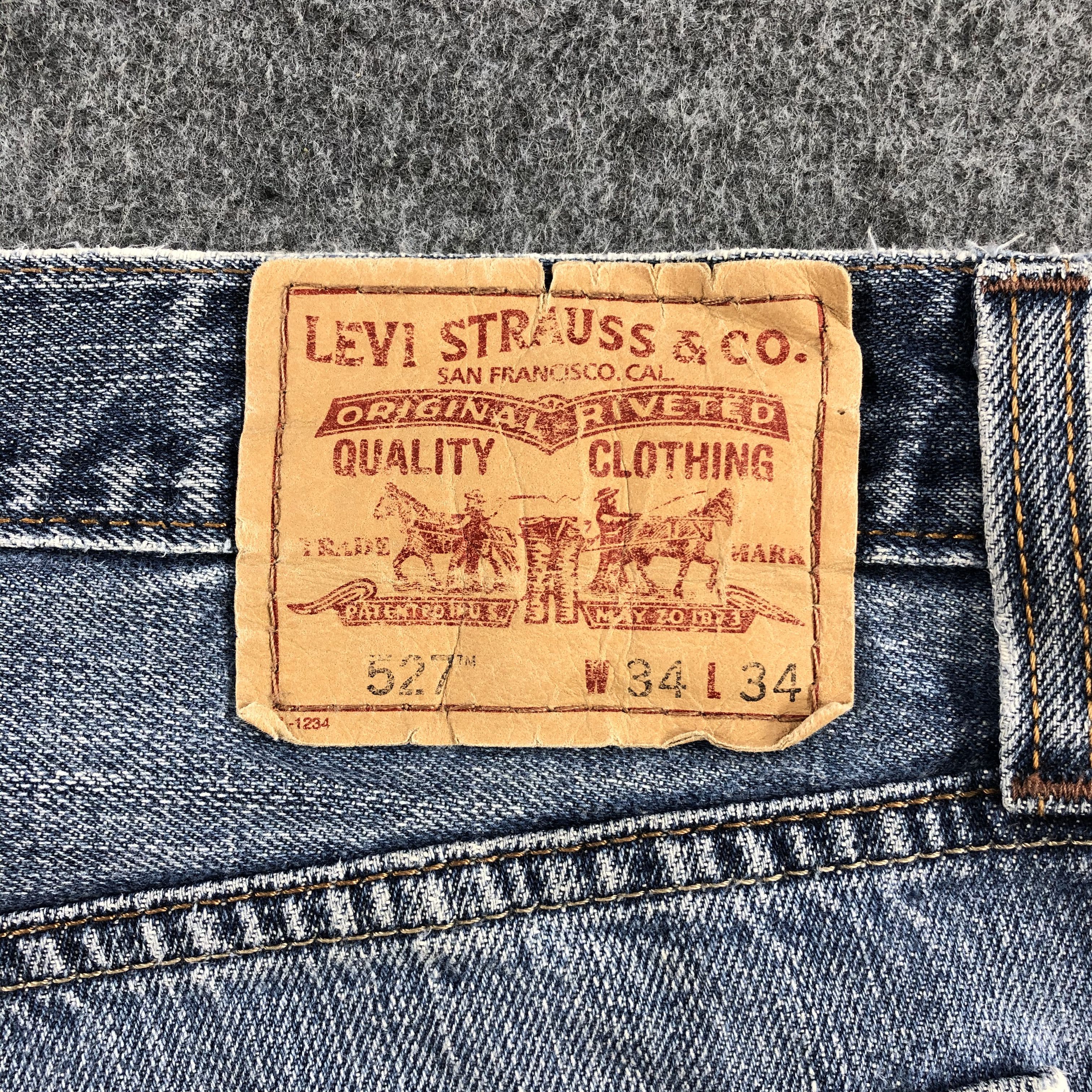 Levi's Vintage Blue Wash Levis 527 Jeans-J1679 Size US 34 / EU 50 - 5 Thumbnail