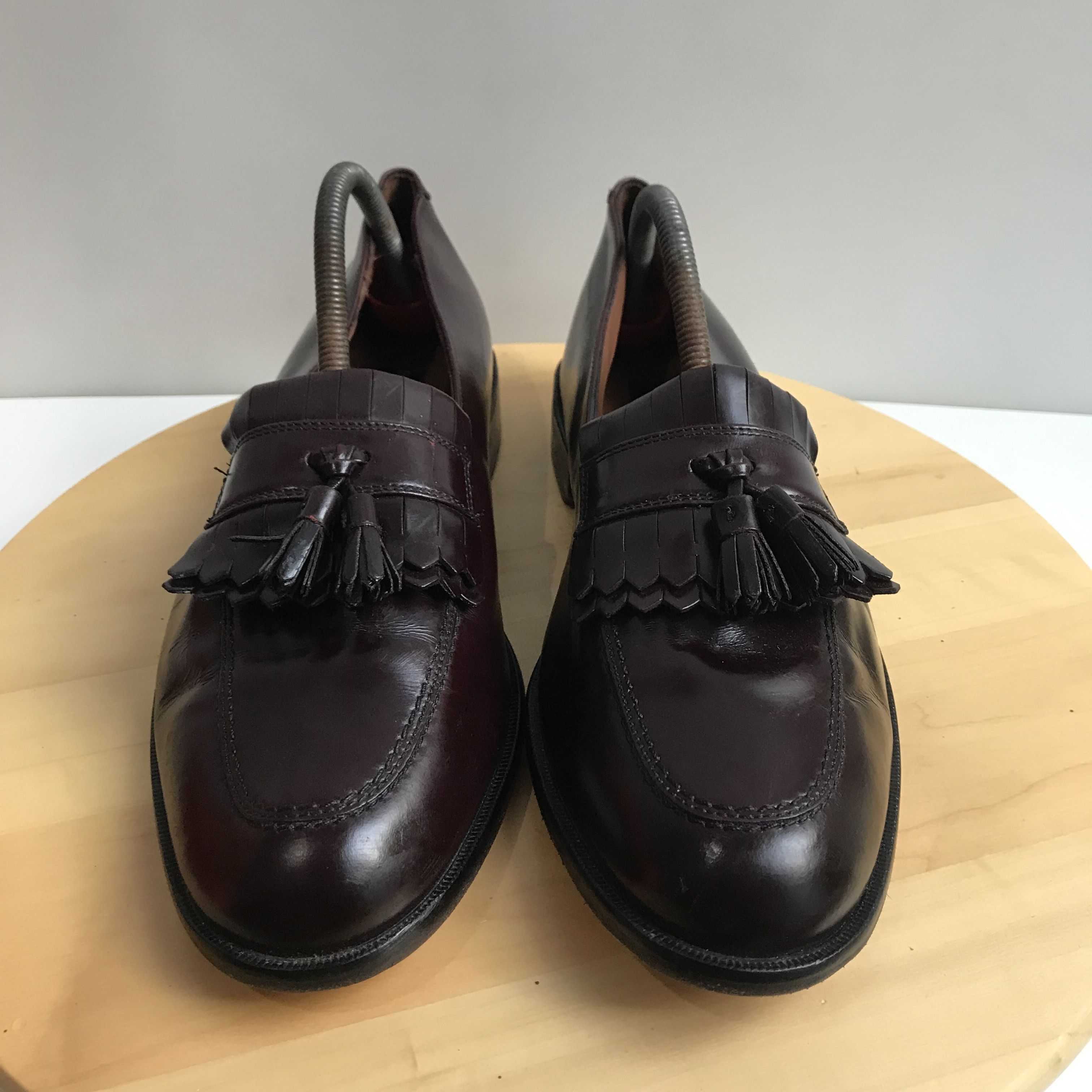 Bostonian × Designer × Vintage Vintage Bostonian Classics Penny Loafer Tassle Red wine Size US 10 / EU 43 - 8 Thumbnail
